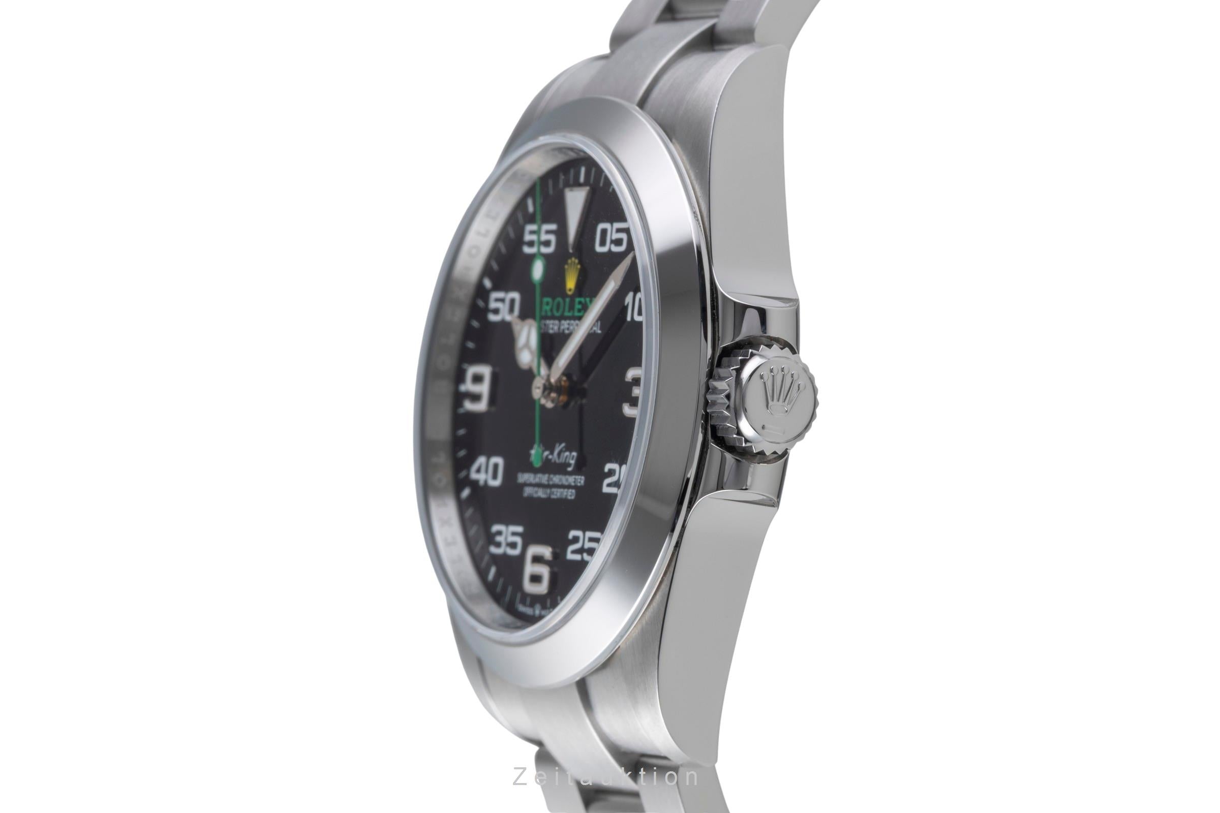 Rolex Air King steel automatic men's watch 126900  [2507542]