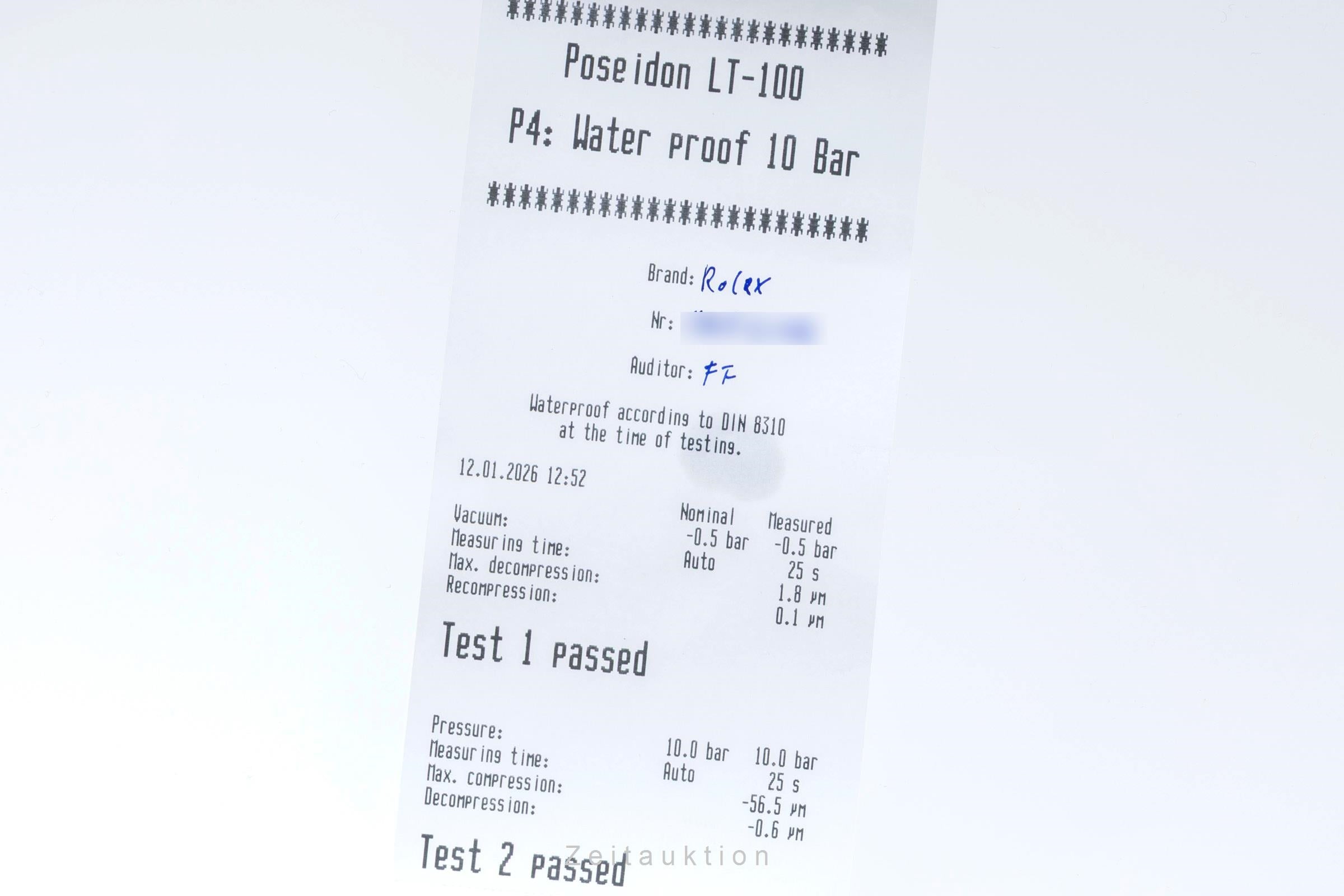 Rolex Air King steel automatic men's watch 126900  [2507542]