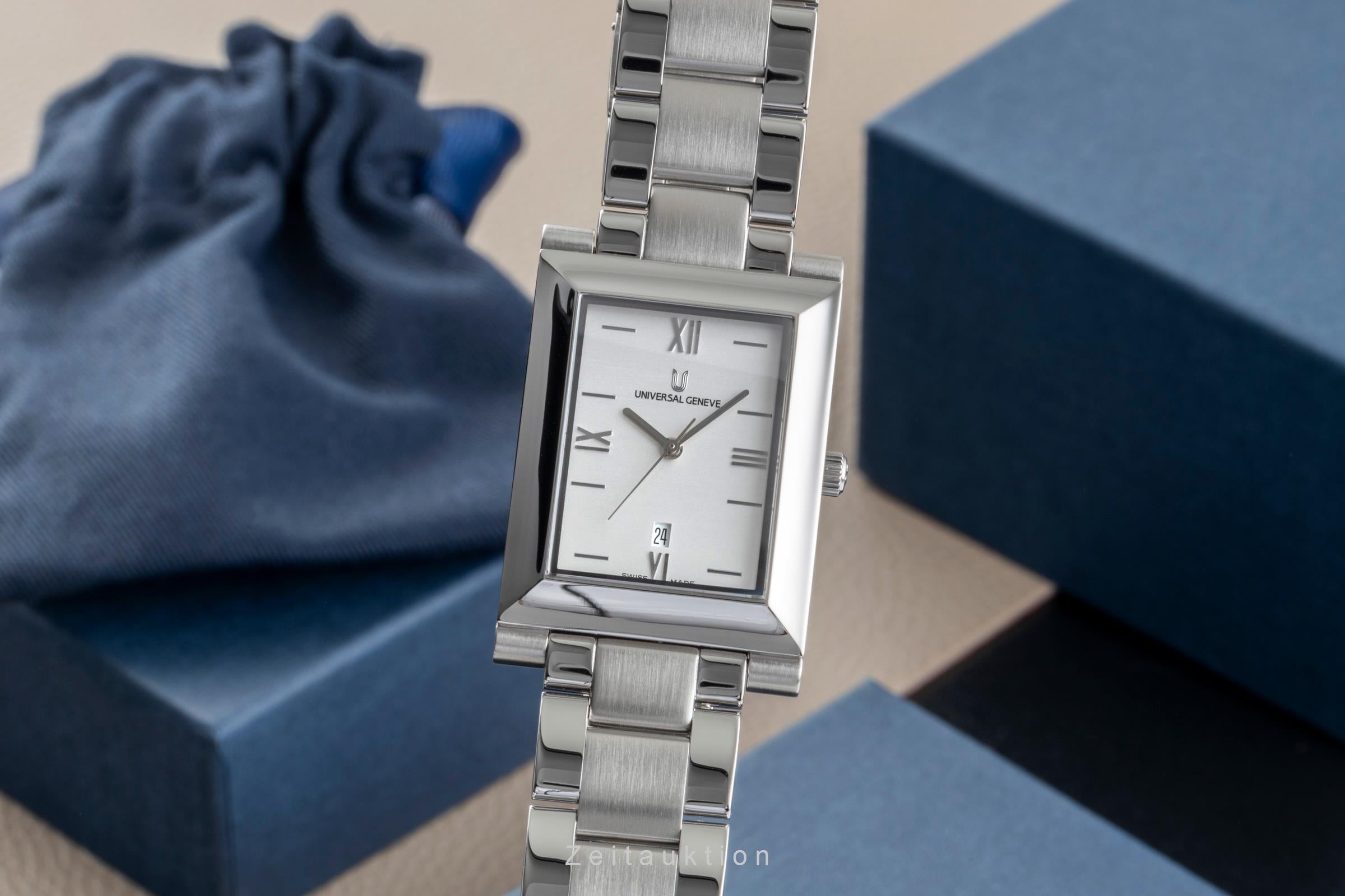 Universal Geneve Tank Stahl Quarz Unisex Ref. 845.225  [2507544]