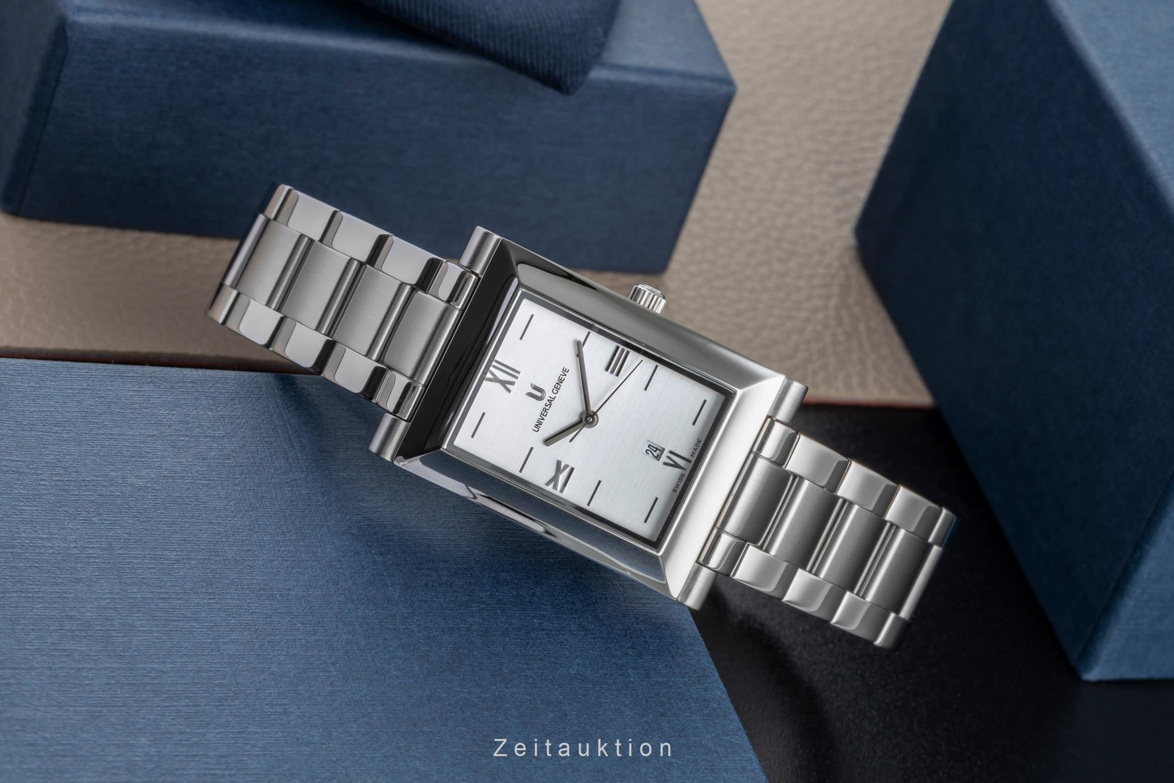 Universal Geneve Tank Stahl Quarz Unisex Ref. 845.225  [2507544]