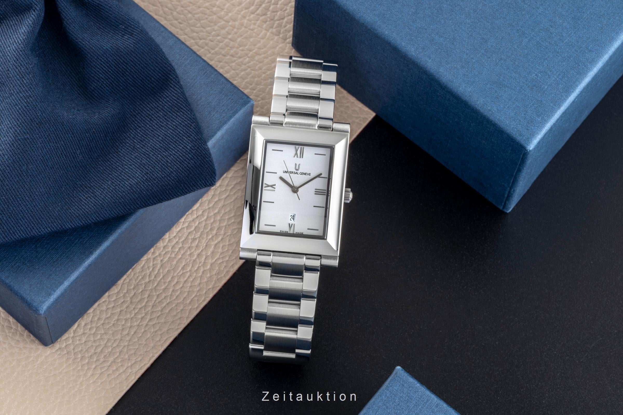 Universal Geneve Tank Stahl Quarz Unisex Ref. 845.225  [2507544]