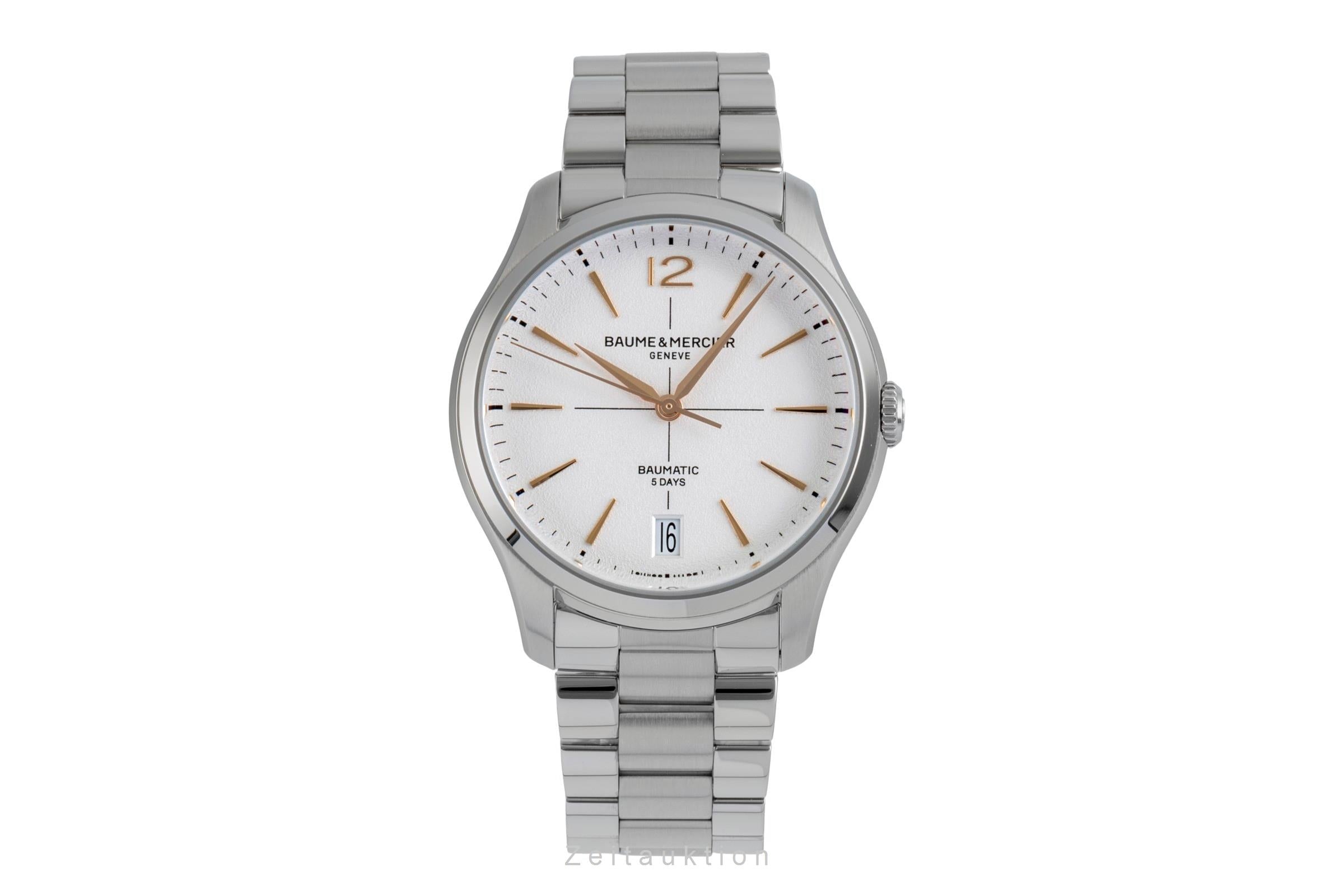 Baume & Mercier Clifton Stahl Automatik Herrenuhr Ref. M0A10793 B&P 2025 [2507547]