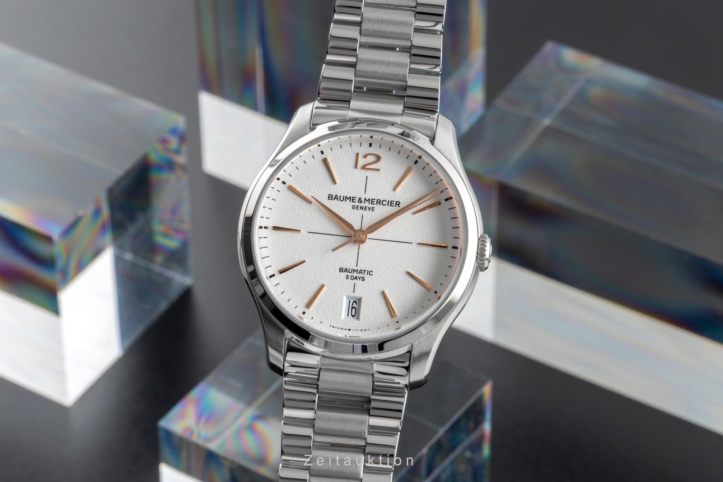 Baume & Mercier Clifton Stahl Automatik Herrenuhr Ref. M0A10793 B&P 2025 [2507547]