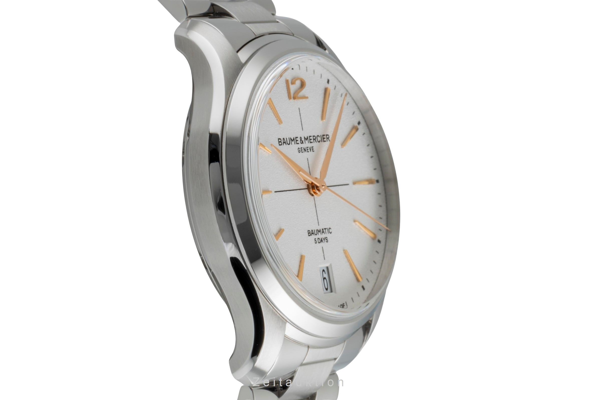 Baume & Mercier Clifton Stahl Automatik Herrenuhr Ref. M0A10793 B&P 2025 [2507547]
