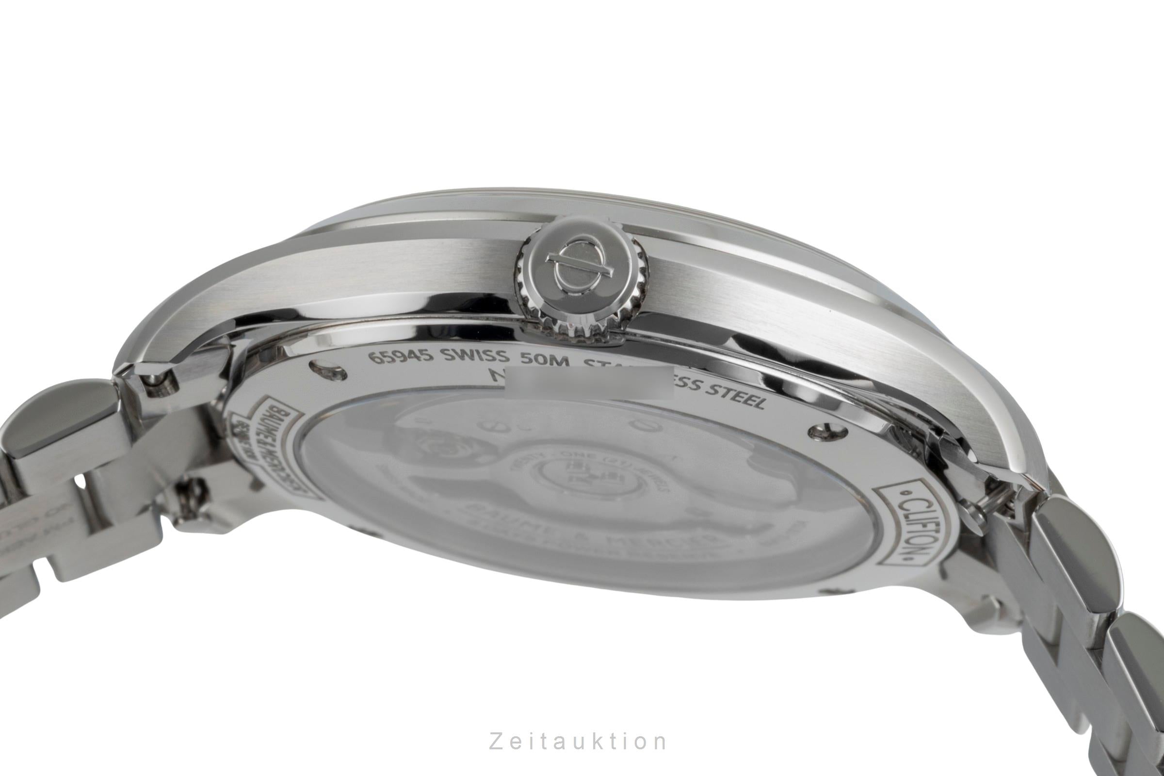Baume & Mercier Clifton Stahl Automatik Herrenuhr Ref. M0A10793 B&P 2025 [2507547]