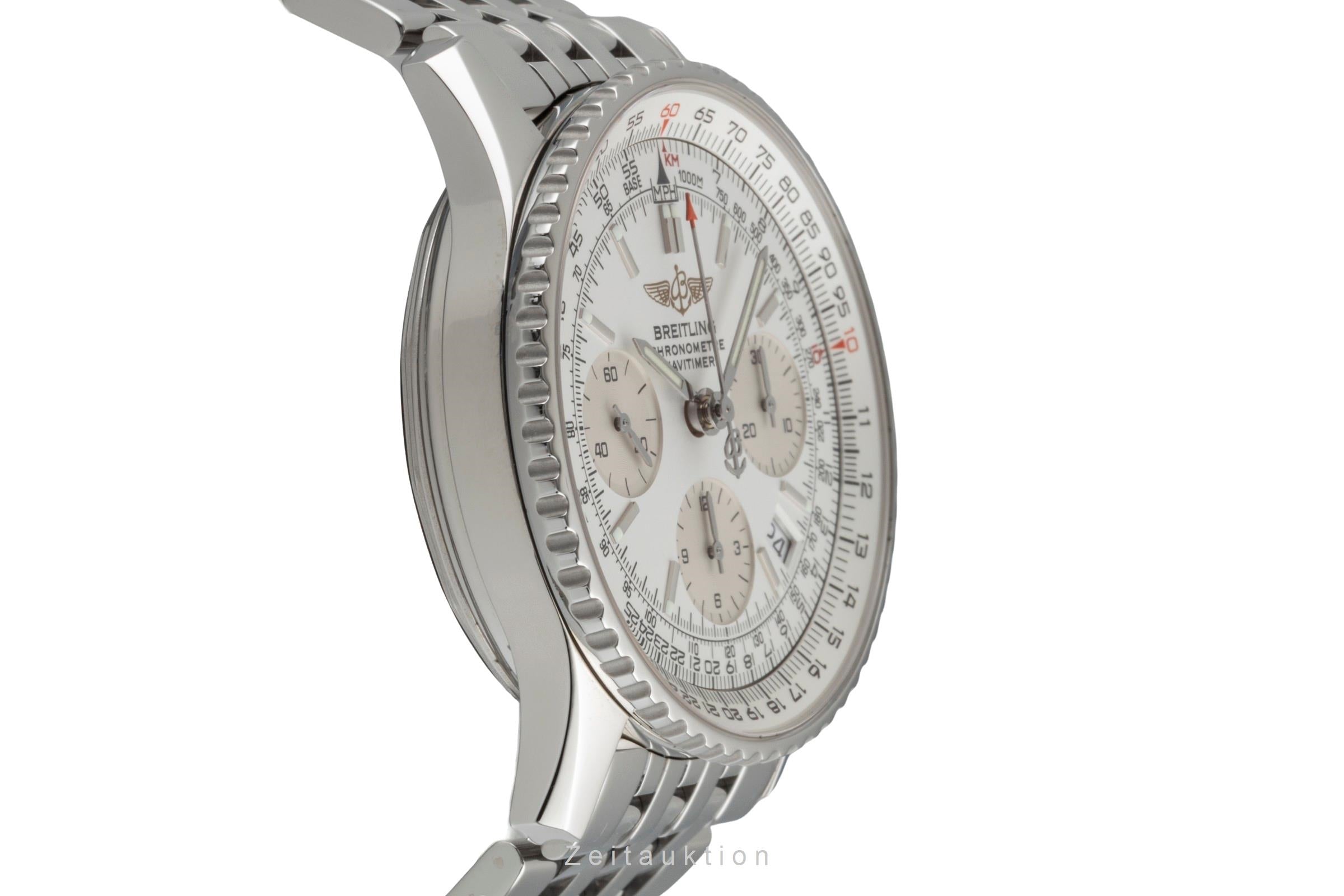 Breitling Navitimer chronograph steel automatic men's watch A23322  A232G32NP LP: 9850EUR  [2507549]