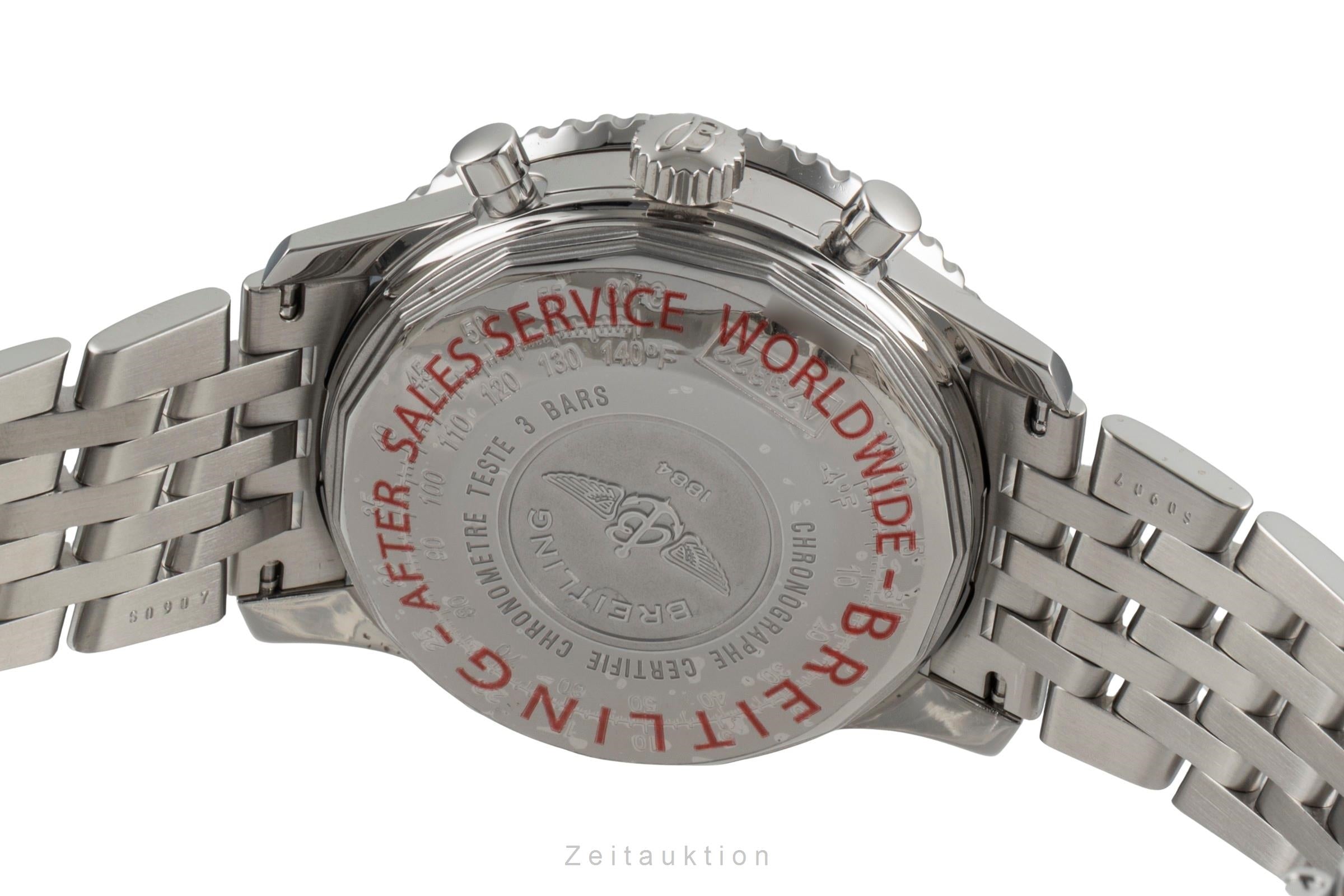 Breitling Navitimer chronograph steel automatic men's watch A23322  A232G32NP LP: 9850EUR  [2507549]