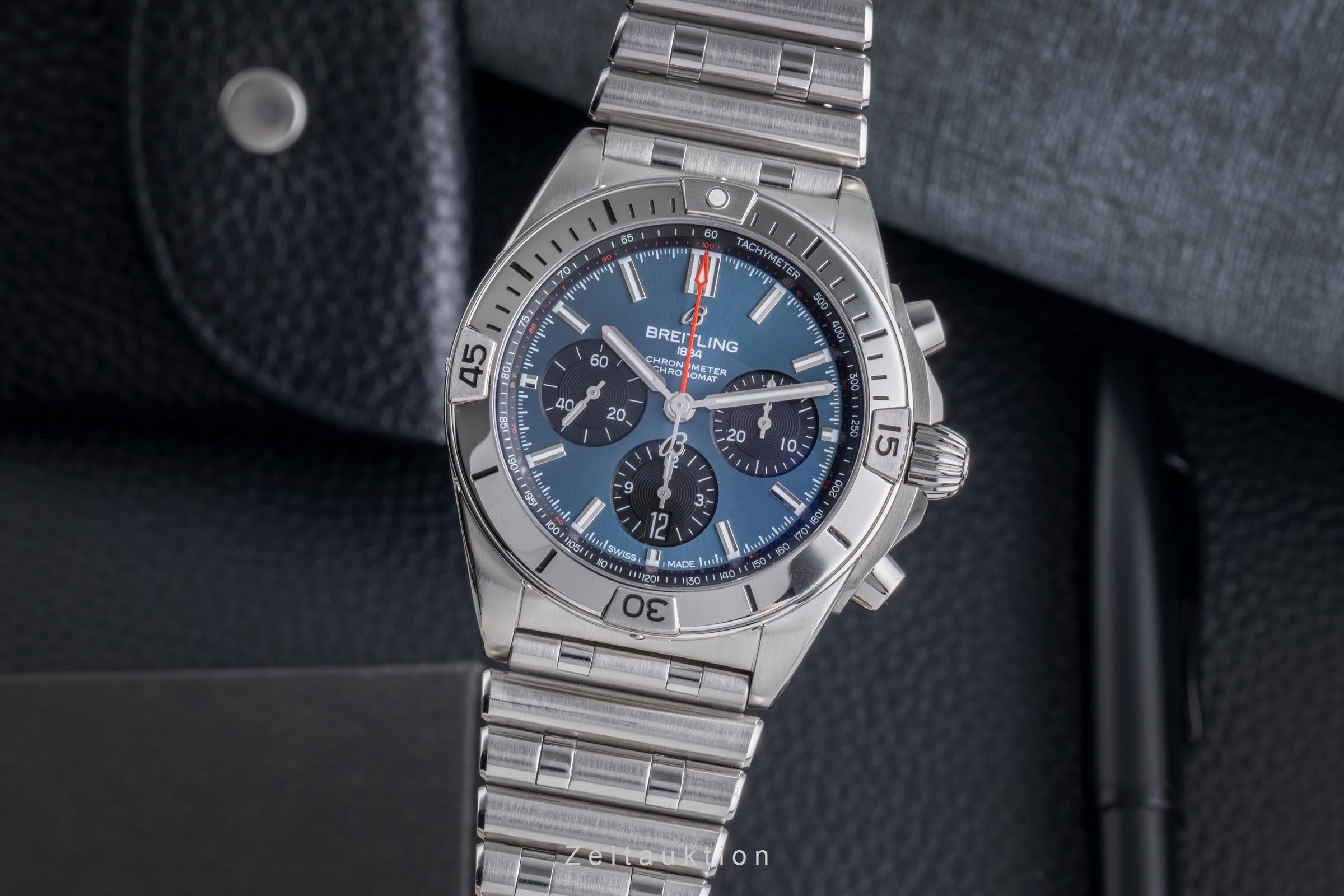 Breitling Chronomat chronograph steel automatic Kal. B01 Ref