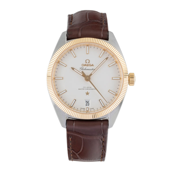 Omega Constellation Globemaster Stahl/Gold Pie Pan Ref. 130.23.39.21.02.001 B&P [2507554]