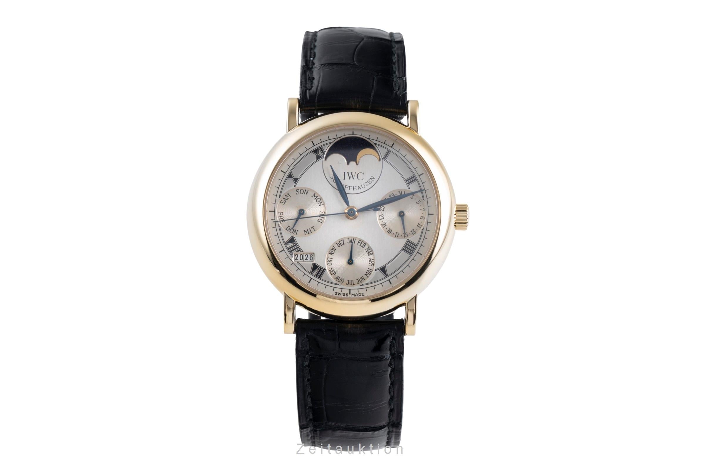 IWC Portofino Ewiger Kalender 18K (0,750) Gold Automatik Herrenuhr Ref. IW354105 [2600002]