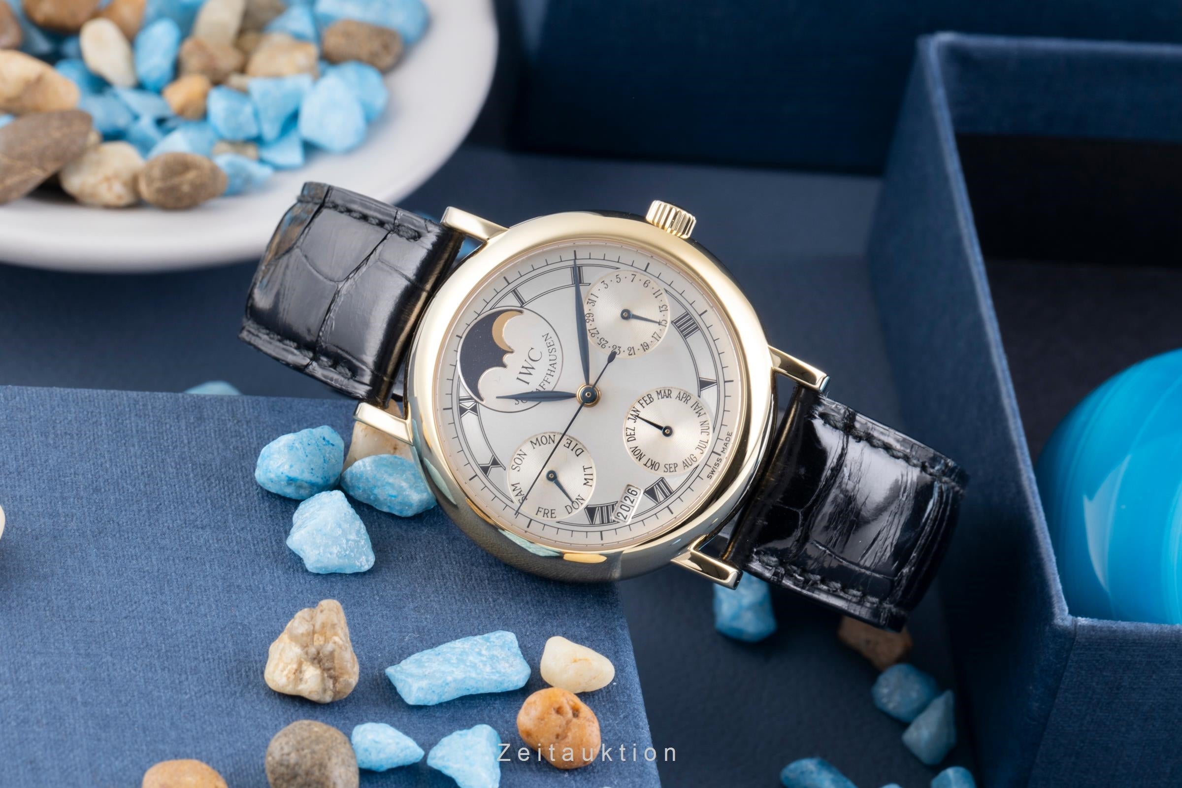 IWC Portofino Ewiger Kalender 18K (0,750) Gold Automatik Herrenuhr Ref. IW354105 [2600002]