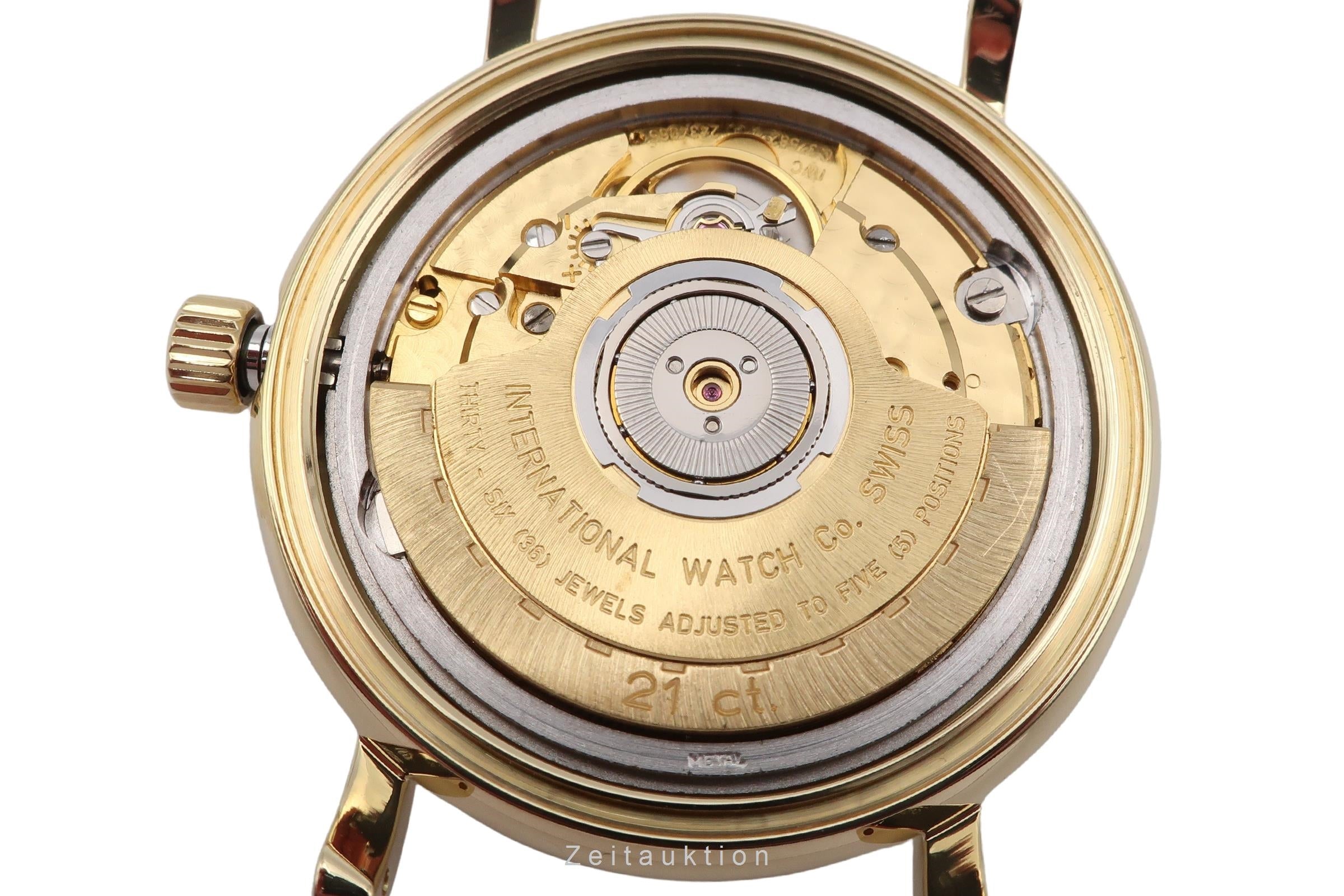 IWC Portofino Ewiger Kalender 18K (0,750) Gold Automatik Herrenuhr Ref. IW354105 [2600002]
