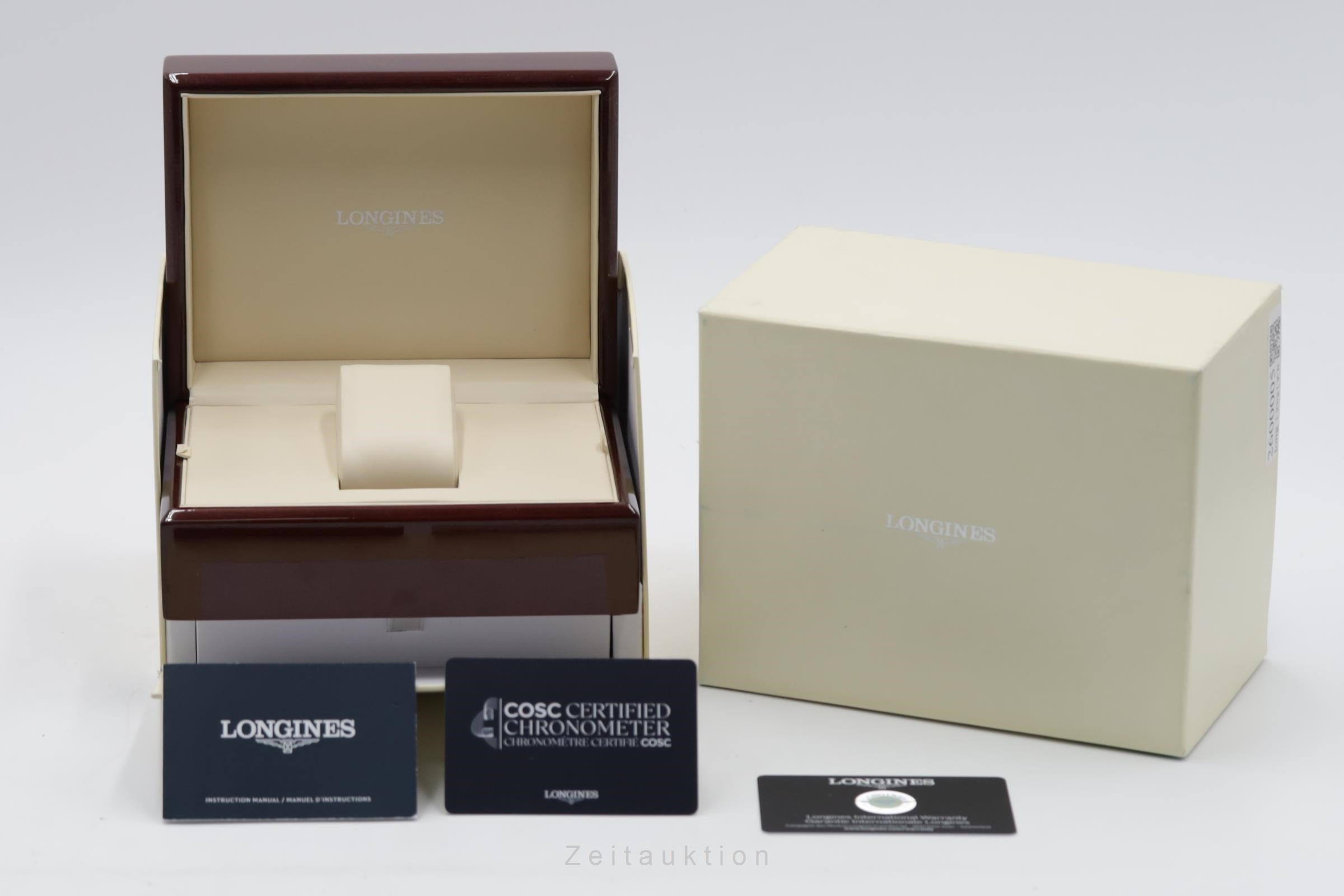 Longines Spirit chronographe titane  automatique montre pour hommes L3.829.1.53.2  [2600005]