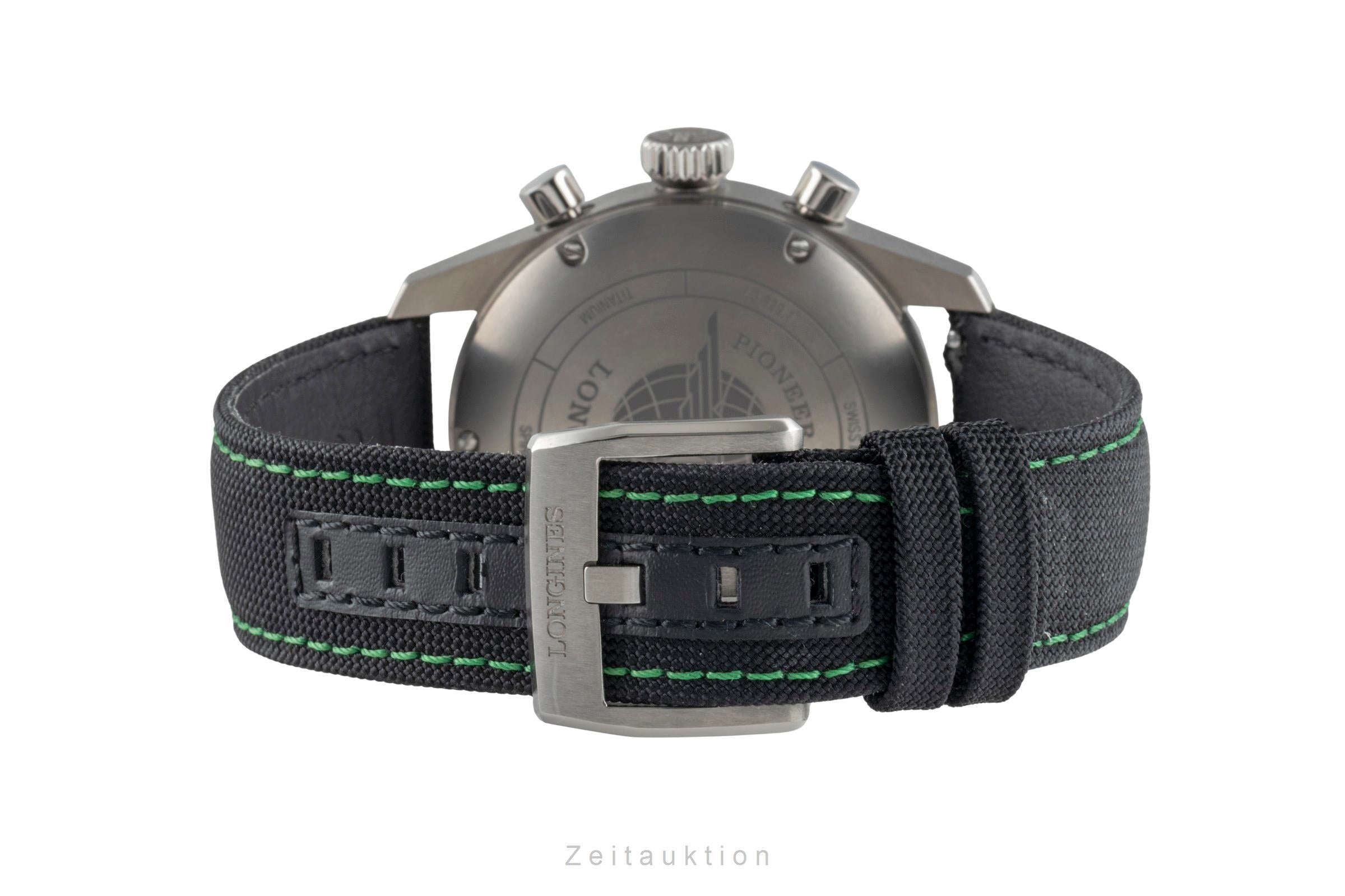 Longines Spirit chronographe titane  automatique montre pour hommes L3.829.1.53.2  [2600005]