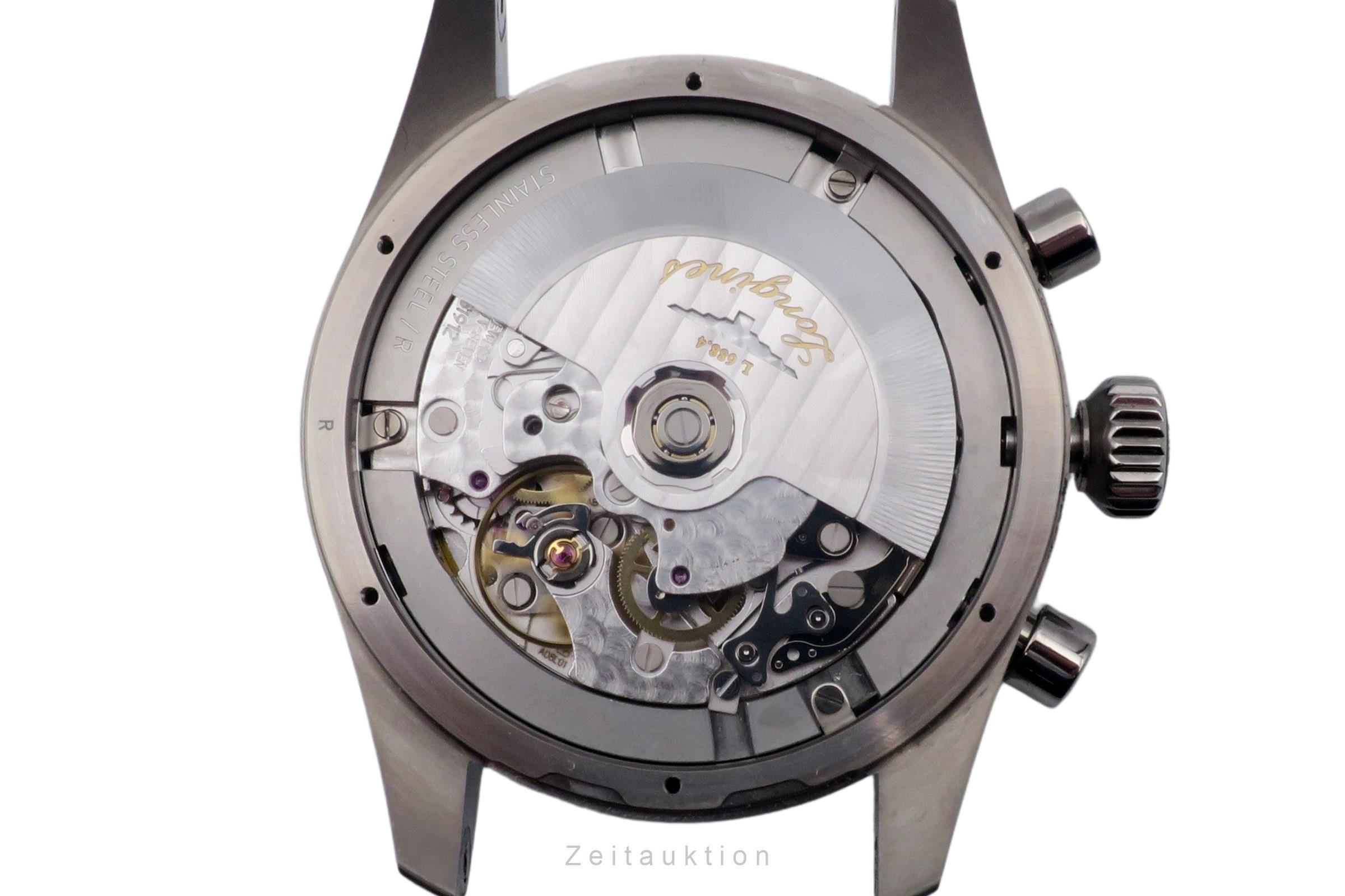 Longines Spirit chronographe titane  automatique montre pour hommes L3.829.1.53.2  [2600005]