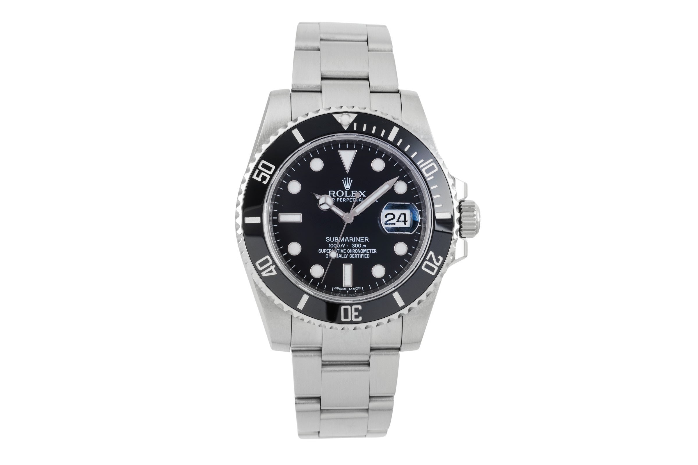 Rolex Submariner steel automatic men's watch 116610LN  [2600008]
