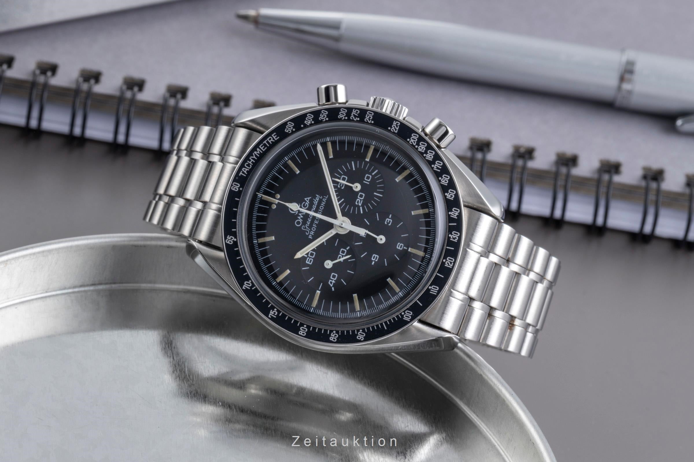 Omega Speedmaster Moonwatch Chronograph Stahl Handaufzug Ref. 3590.50.00 B&P [2600009]