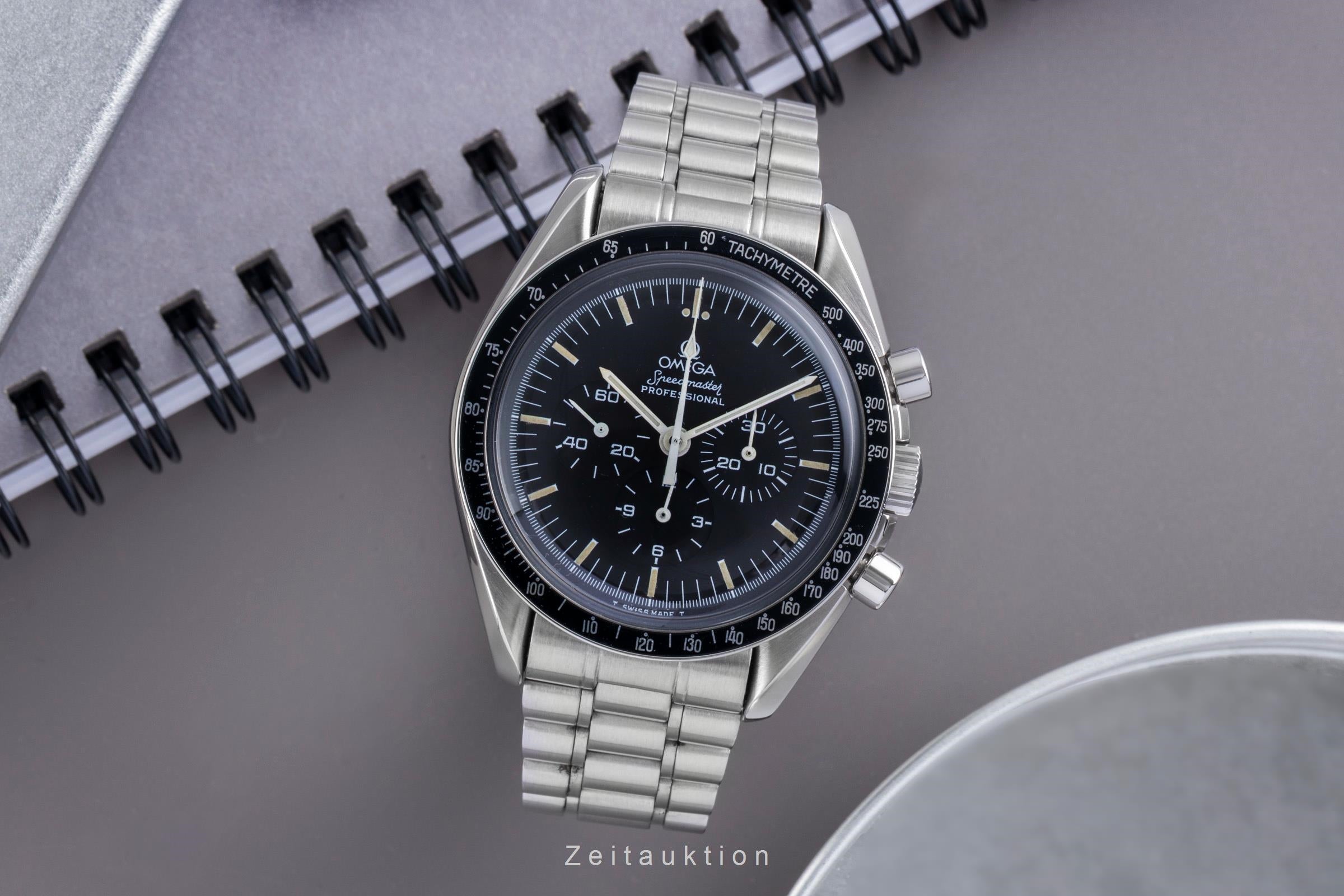 Omega Speedmaster Moonwatch Chronograph Stahl Handaufzug Ref. 3590.50.00 B&P [2600009]