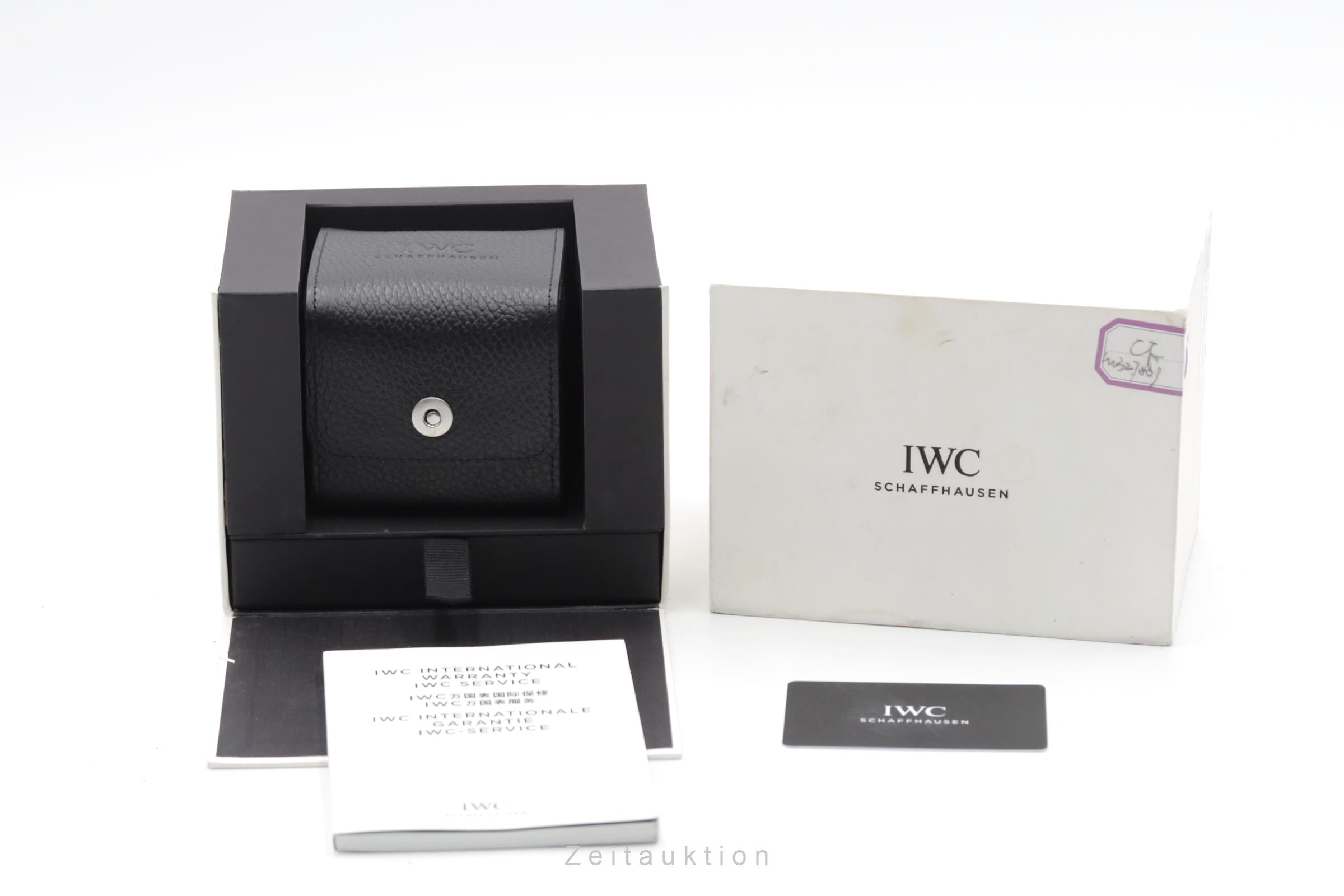 IWC Portugieser Chronograph Automatik Stahl Ref. IW371609 B&P 2021 NP: 9100 € [2600010]