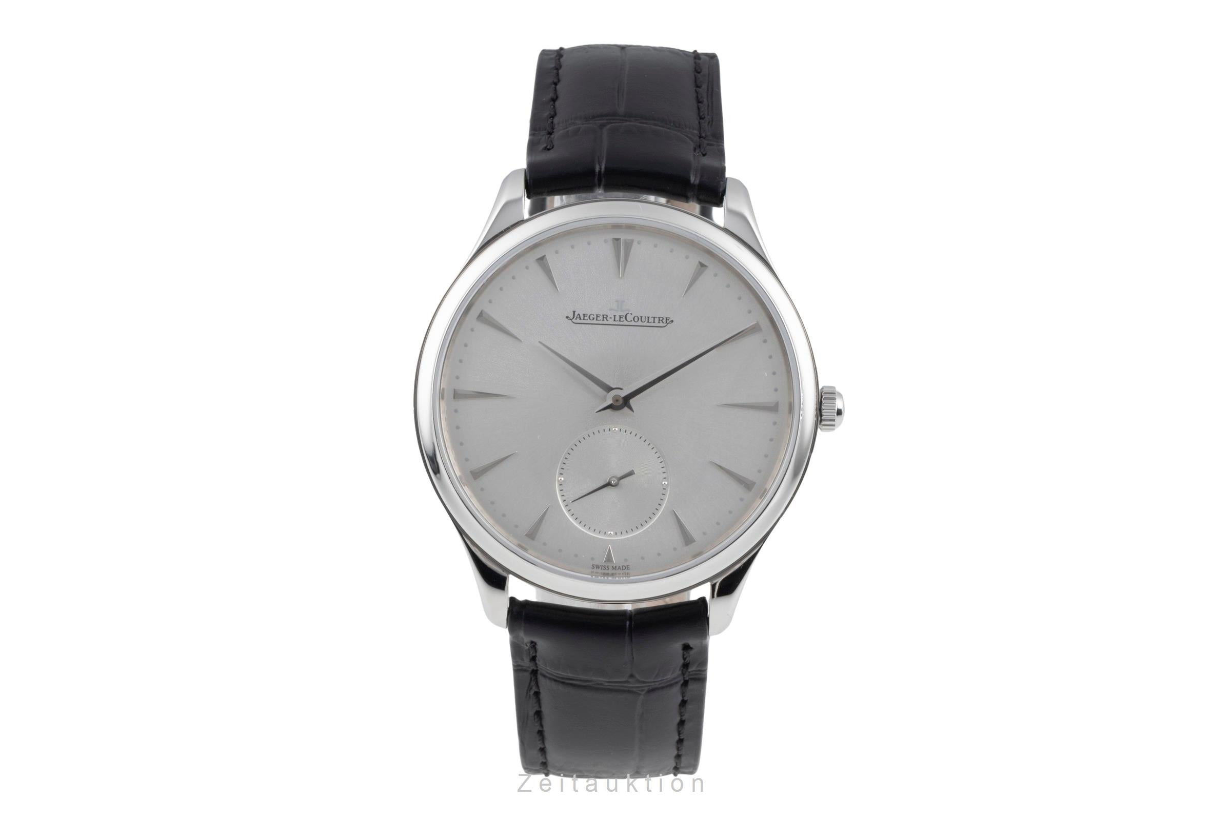 Jaeger LeCoultre Master Ultra Thin 38 steel automatic men's watch Q1278420  ,171.8.90.S  [2600011]