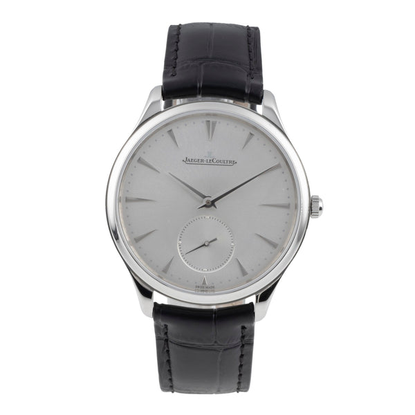 Jaeger LeCoultre Master Ultra Thin 38 steel automatic men's watch Q1278420  ,171.8.90.S  [2600011]
