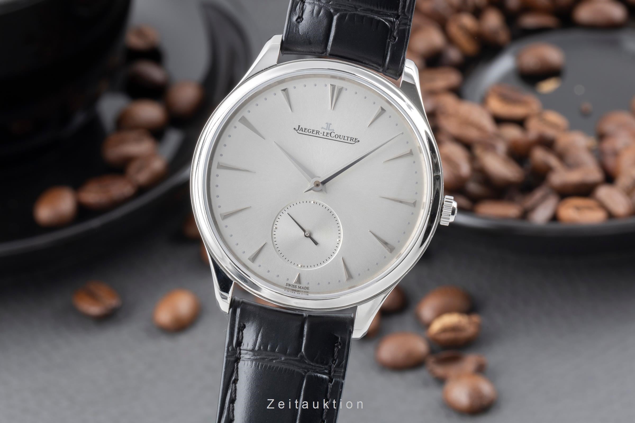 Jaeger LeCoultre Master Ultra Thin 38 steel automatic men's watch Q1278420  ,171.8.90.S  [2600011]