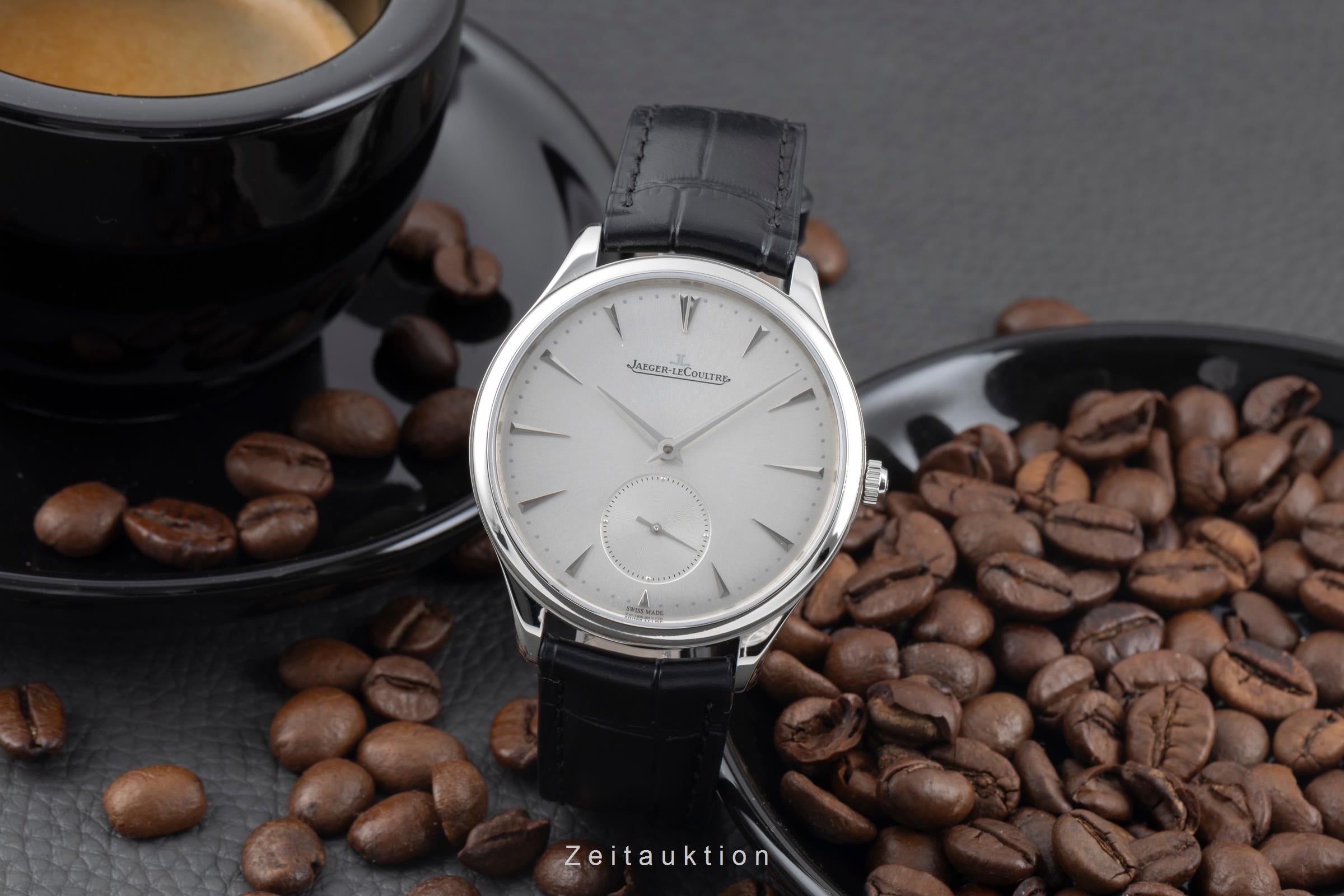 Jaeger LeCoultre Master Ultra Thin 38 steel automatic men's watch Q1278420  ,171.8.90.S  [2600011]