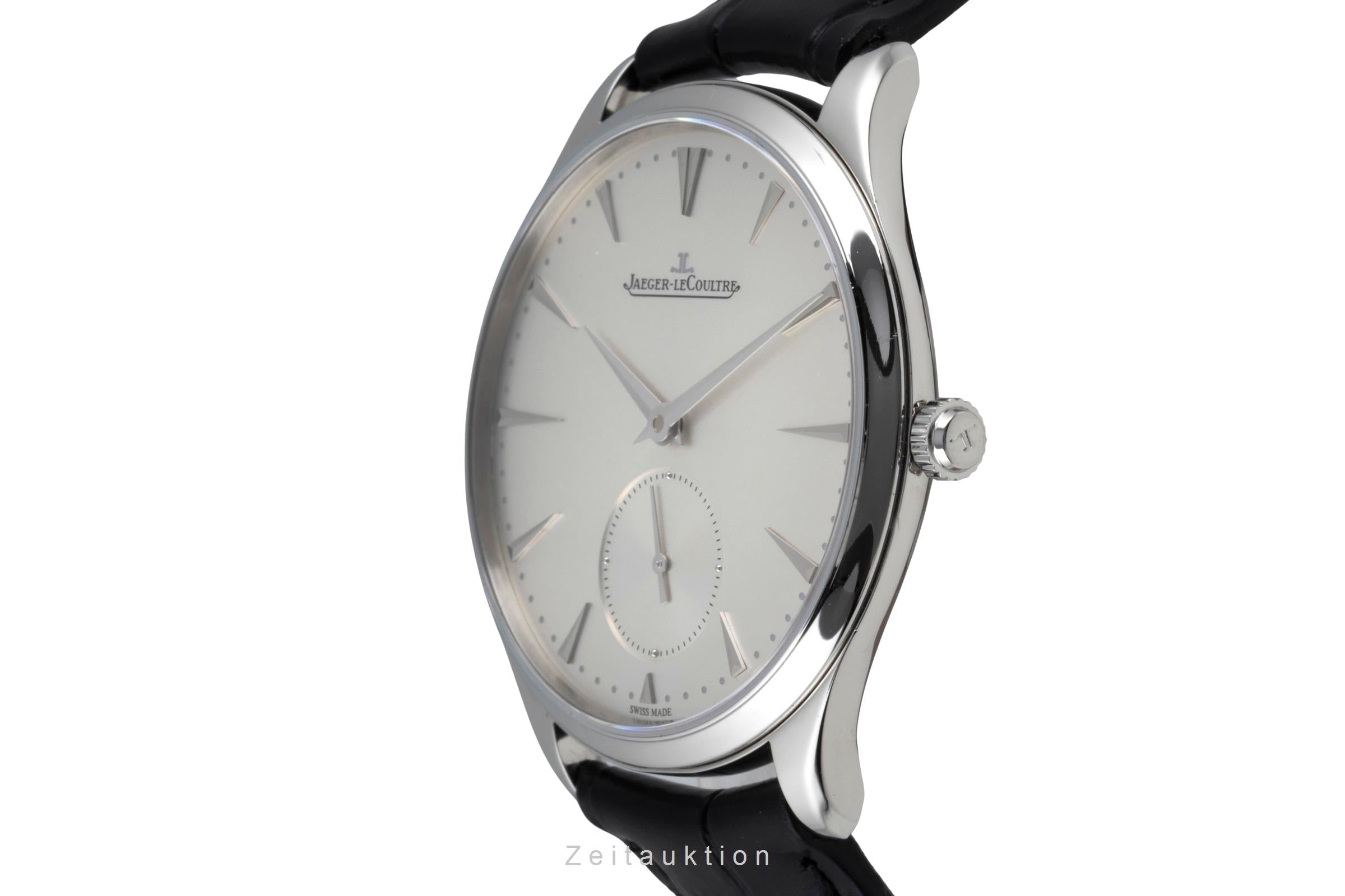 Jaeger LeCoultre Master Ultra Thin 38 steel automatic men's watch Q1278420  ,171.8.90.S  [2600011]