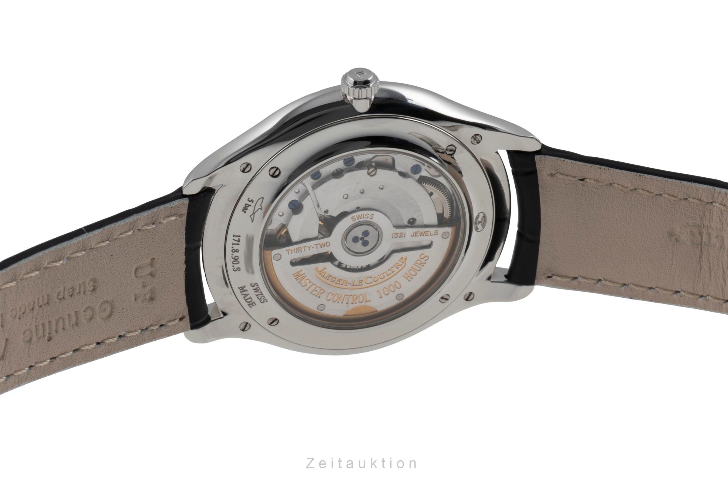Jaeger LeCoultre Master Ultra Thin 38 steel automatic men's watch Q1278420  ,171.8.90.S  [2600011]