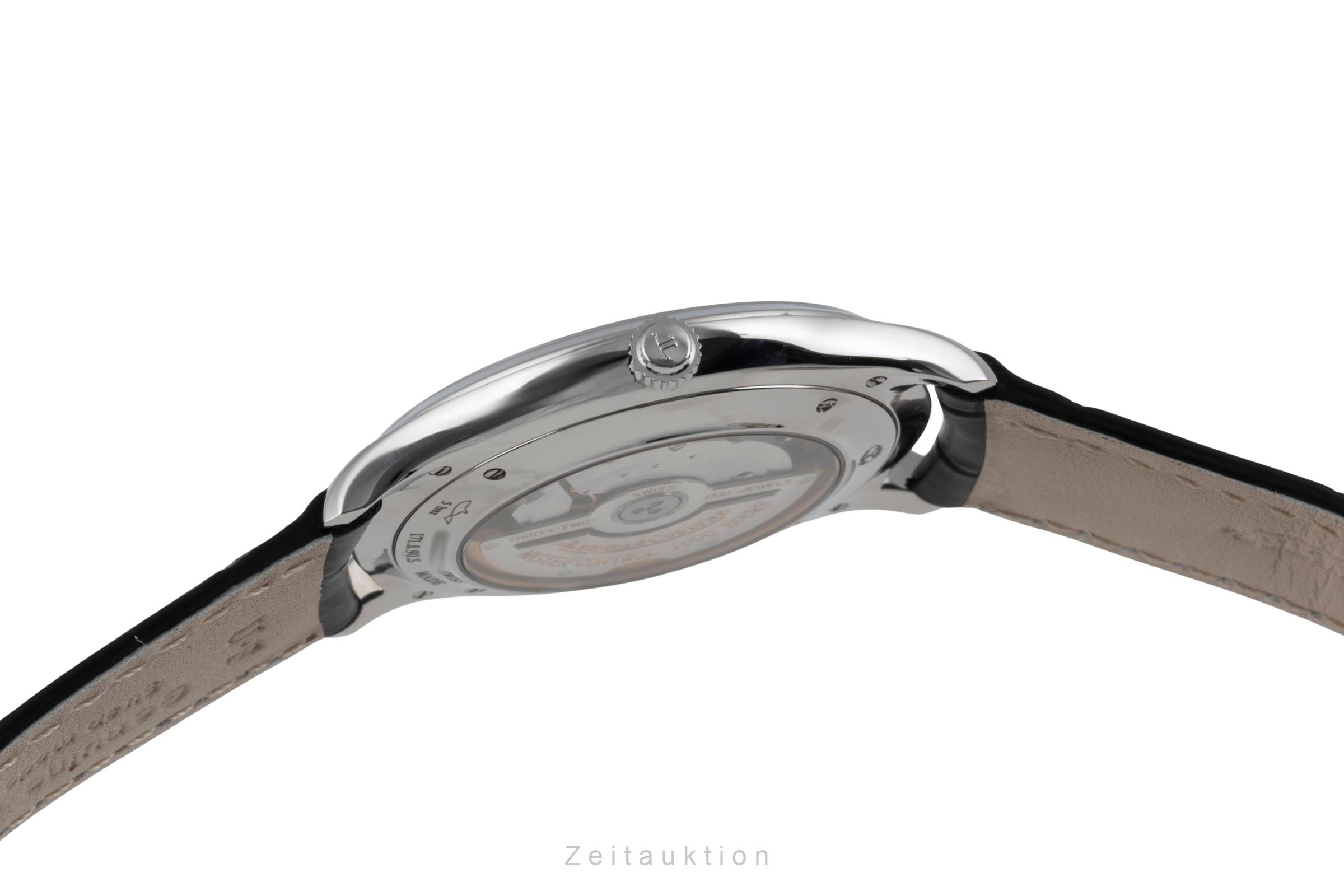 Jaeger LeCoultre Master Ultra Thin 38 steel automatic men's watch Q1278420  ,171.8.90.S  [2600011]