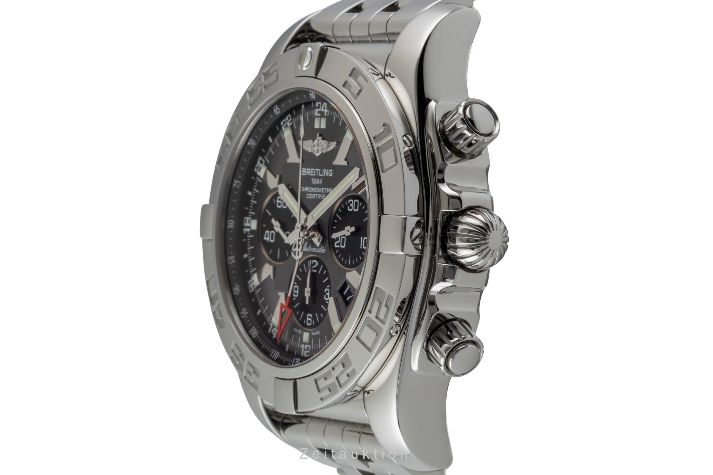 Breitling Chronomat 47 GMT chronograph steel automatic men's watch AB041012/BA69  [2600016]