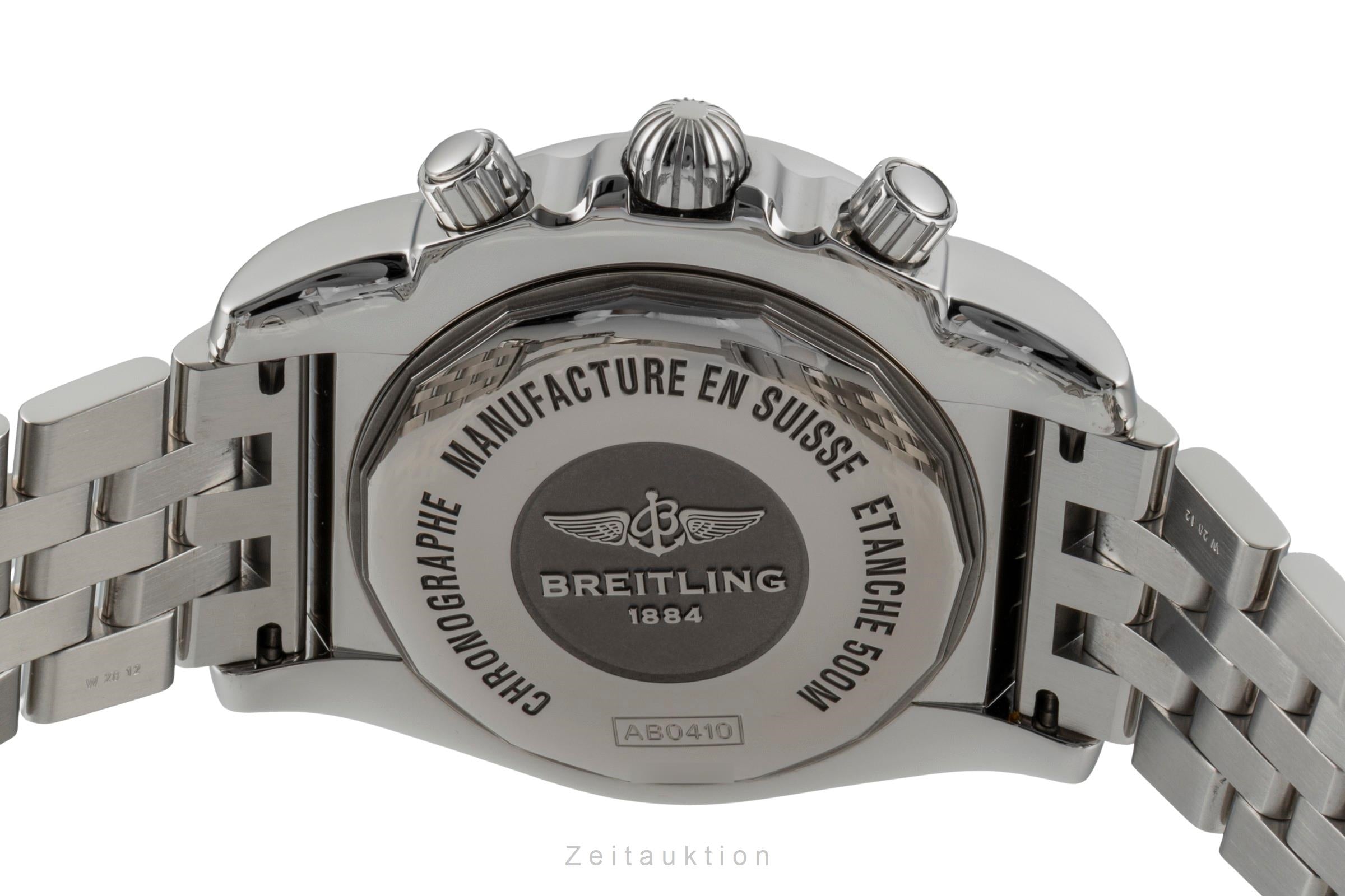Breitling Chronomat 47 GMT chronograph steel automatic men's watch AB041012/BA69  [2600016]