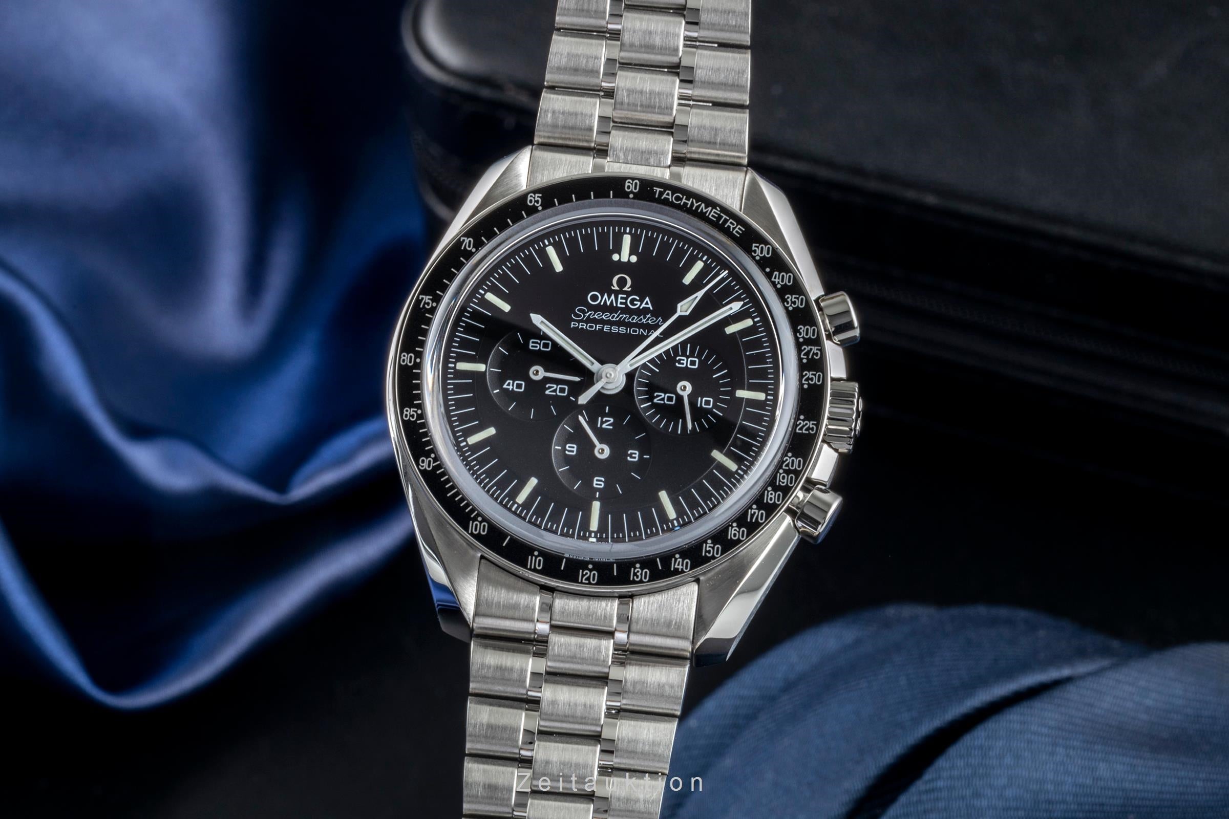 Omega Speedmaster Moonwatch chronograph steel manual winding men's watch 310.30.42.50.01.002 LP: 8700EUR  [2600017]