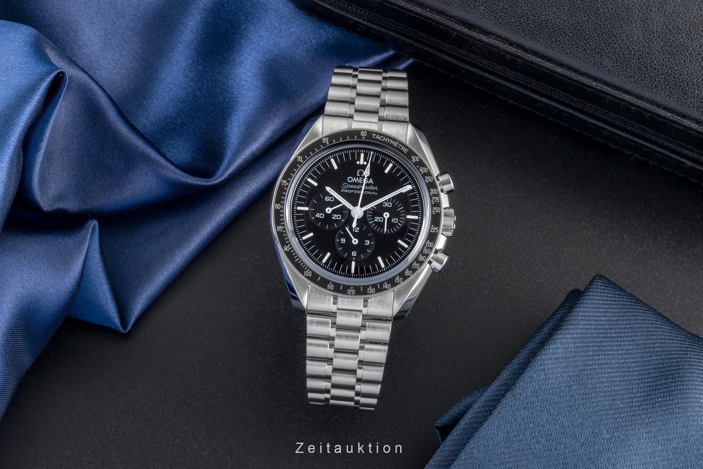 Omega Speedmaster Moonwatch chronograph steel manual winding men's watch 310.30.42.50.01.002 LP: 8700EUR  [2600017]