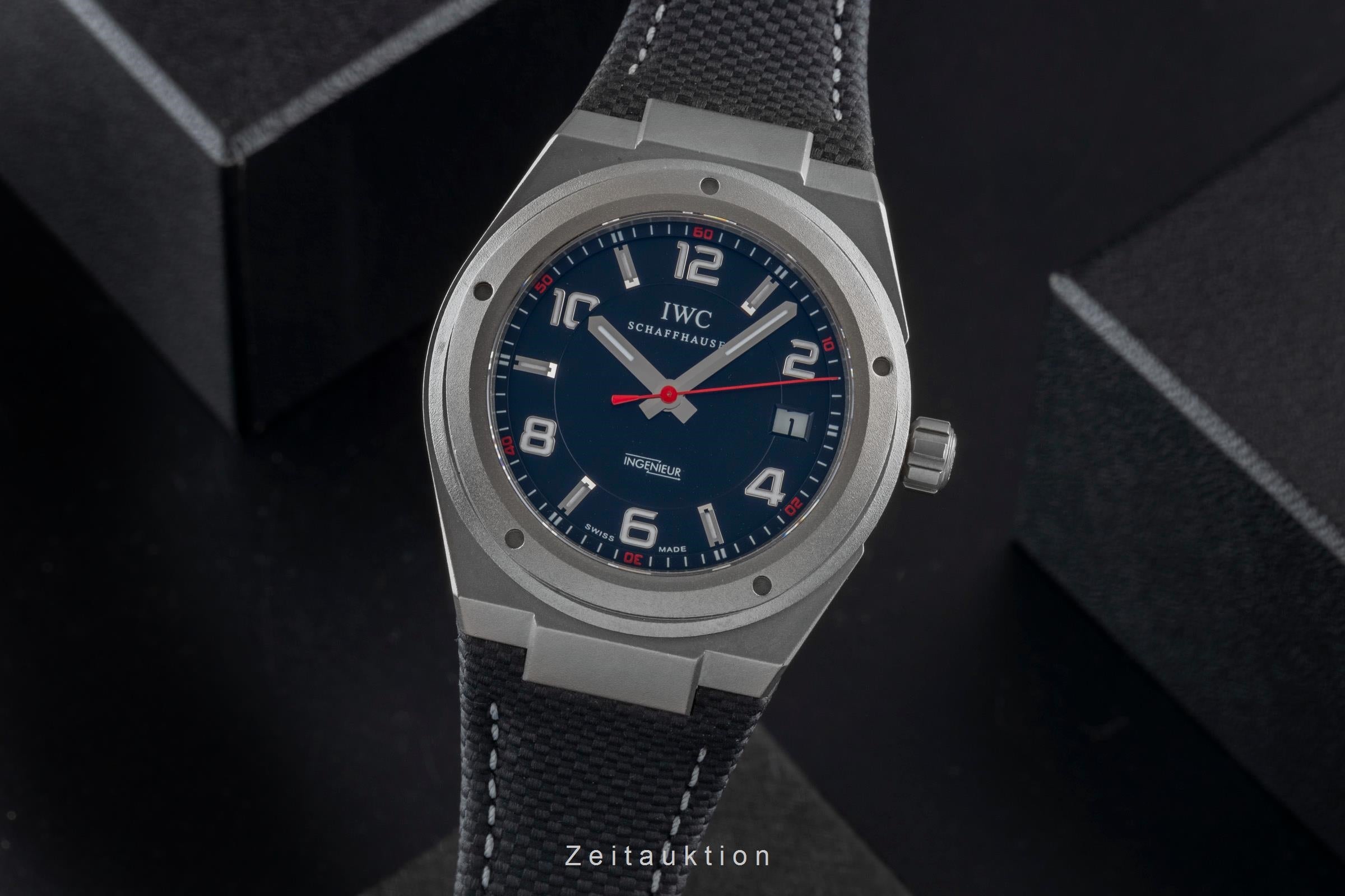IWC Ingenieur AMG titanium automatic Kal. C.30110 Ref. IW322703