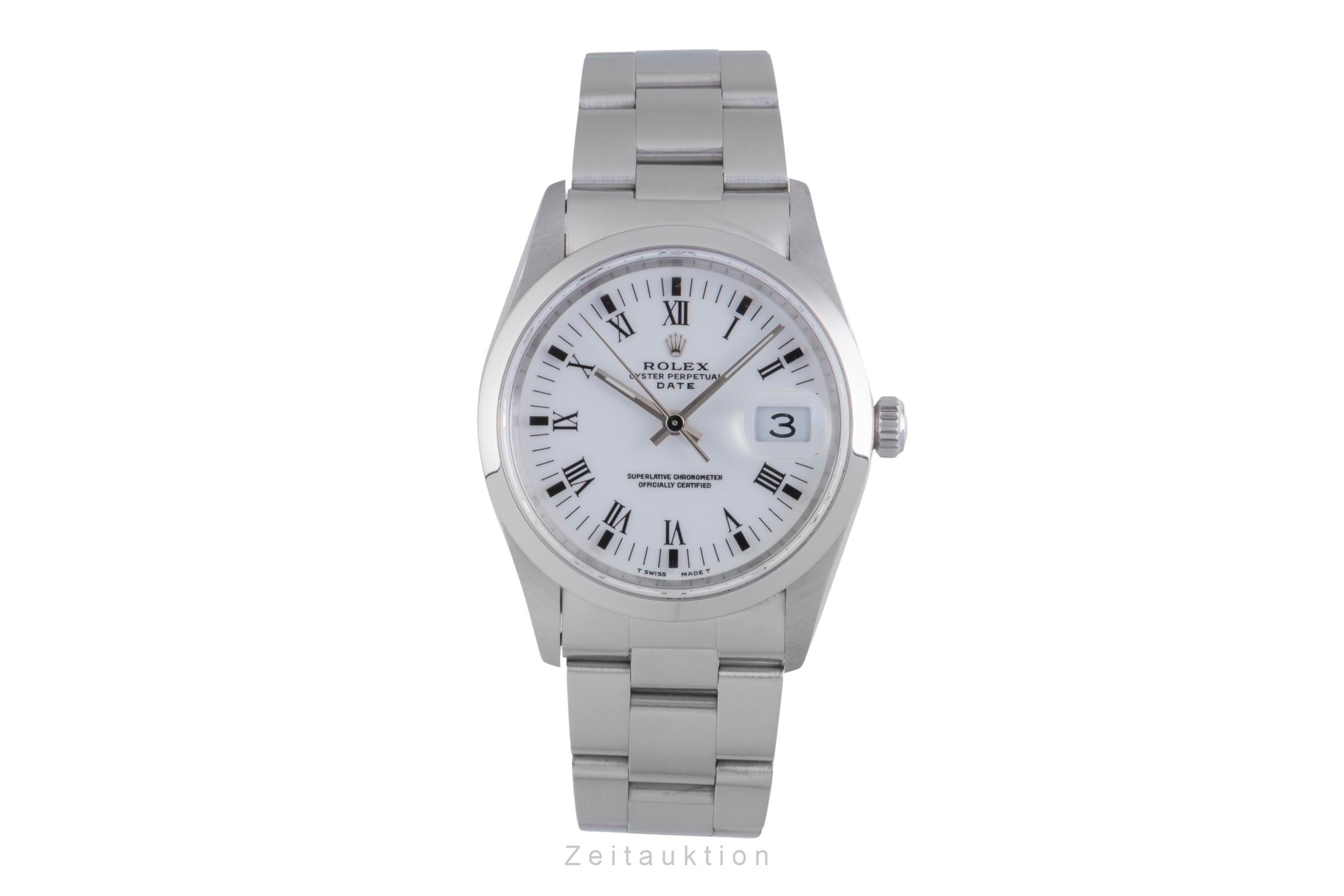 Rolex Date steel automatic men's watch 15200  [2600024]