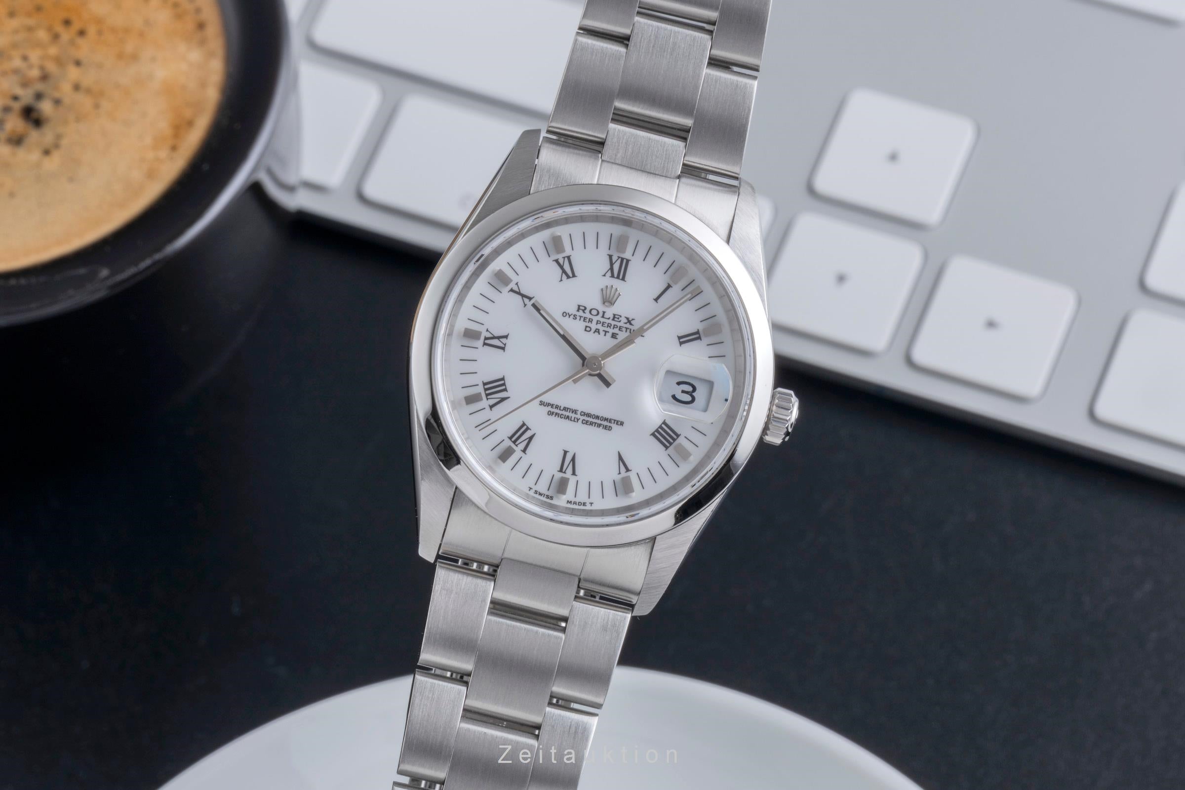 Rolex Date steel automatic men's watch 15200  [2600024]