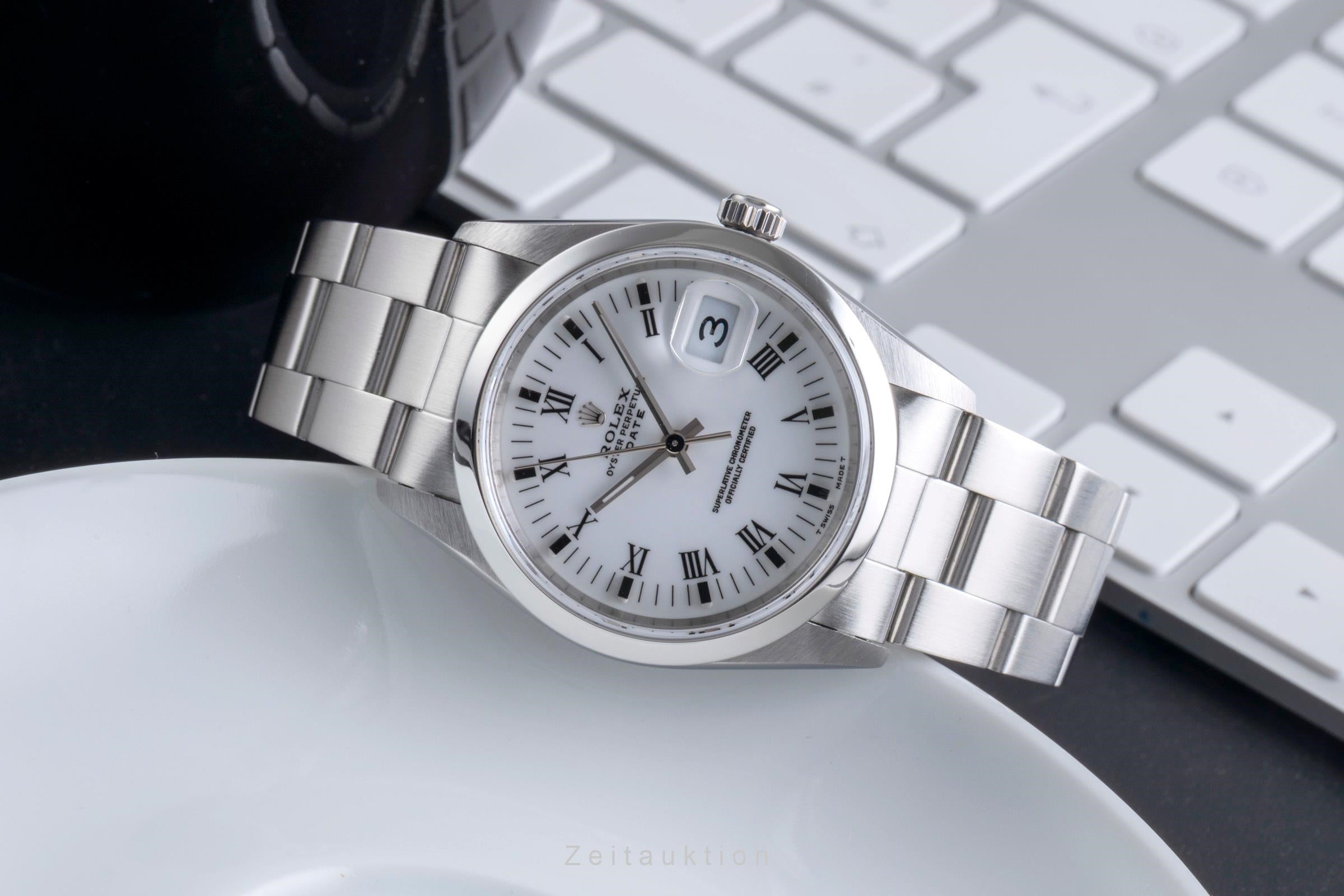 Rolex Date steel automatic men's watch 15200  [2600024]