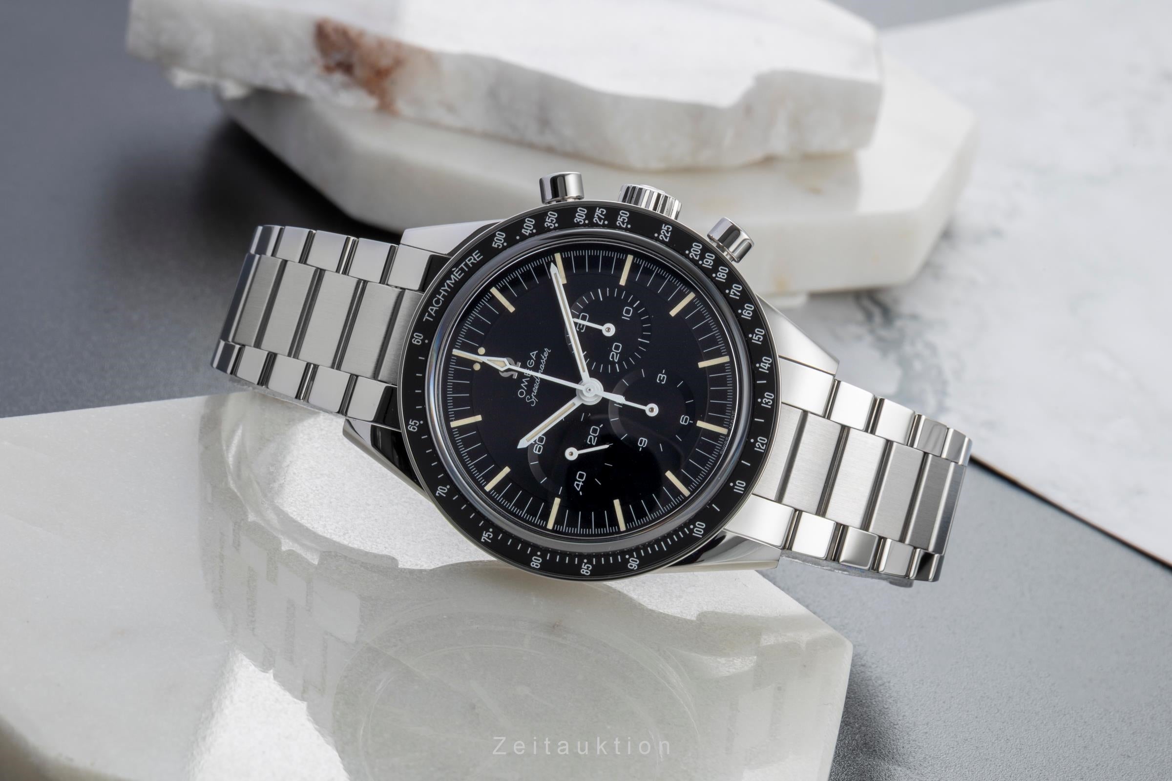 Omega Speedmaster Moonwatch cronografo acciaio carica manuale orologio da uomo 311.30.40.30.01.001 LP: 16800EUR  [2600026]