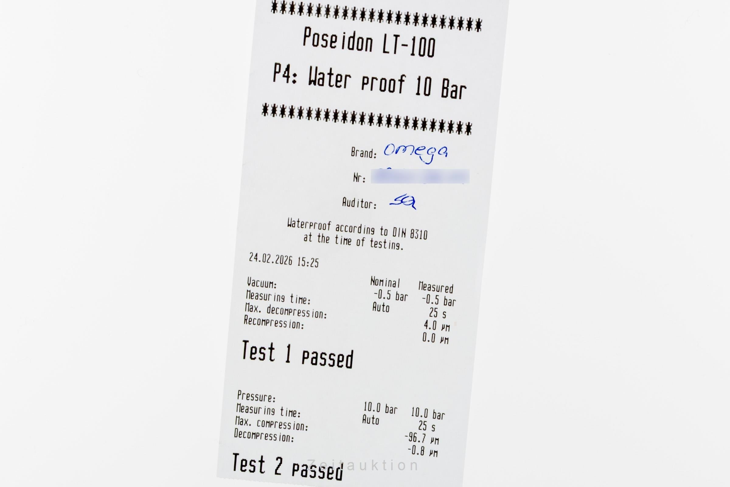 Omega Railmaster Stahl Automatik Herrenuhr Ref. 220.10.40.20.01.001 B&P 2024 [2600027]