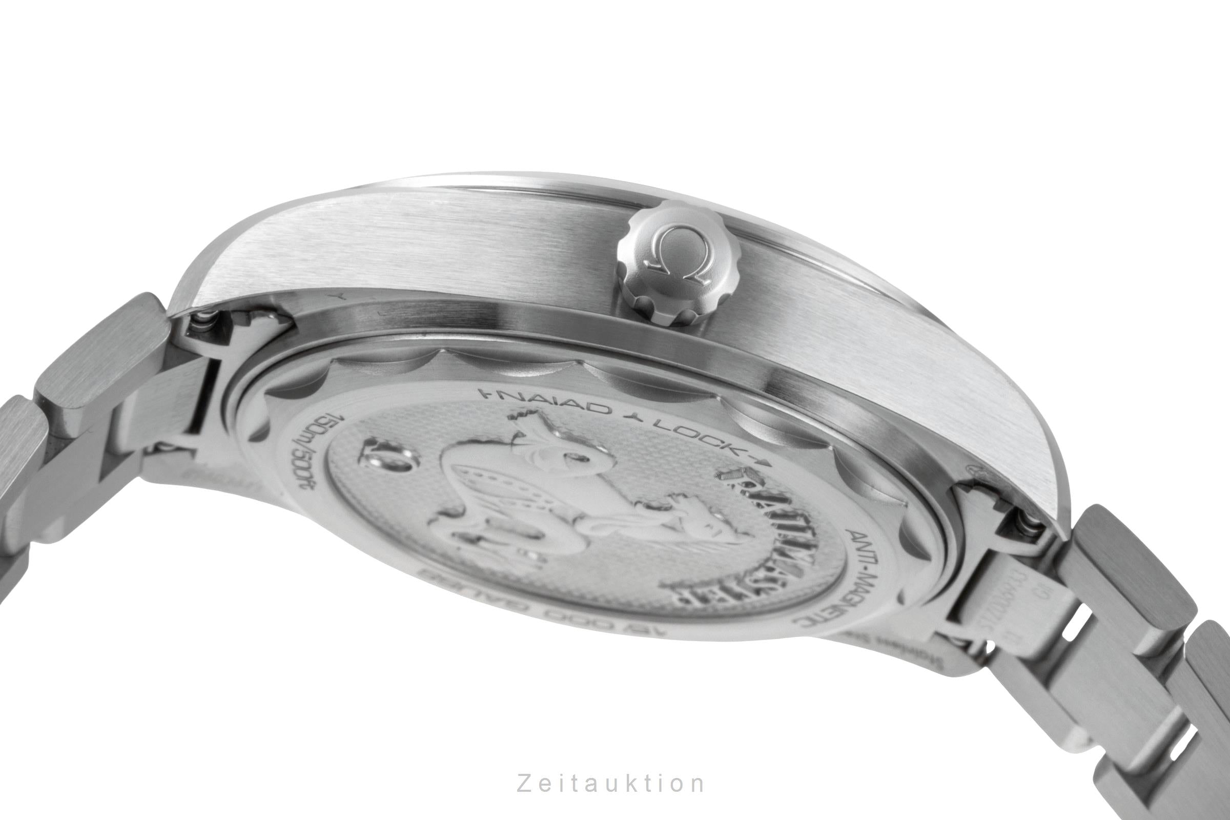 Omega Railmaster Stahl Automatik Herrenuhr Ref. 220.10.40.20.01.001 B&P 2024 [2600027]