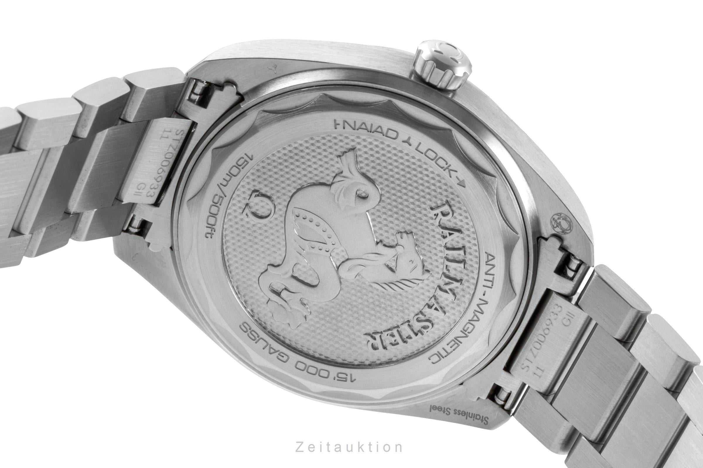 Omega Railmaster Stahl Automatik Herrenuhr Ref. 220.10.40.20.01.001 B&P 2024 [2600027]