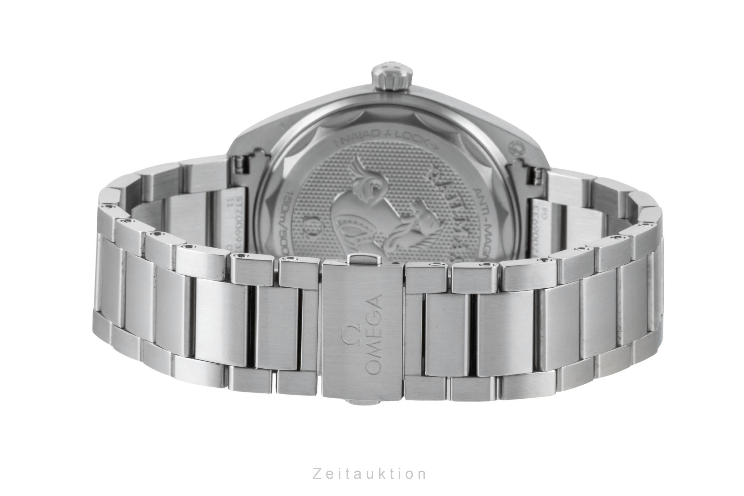 Omega Railmaster Stahl Automatik Herrenuhr Ref. 220.10.40.20.01.001 B&P 2024 [2600027]