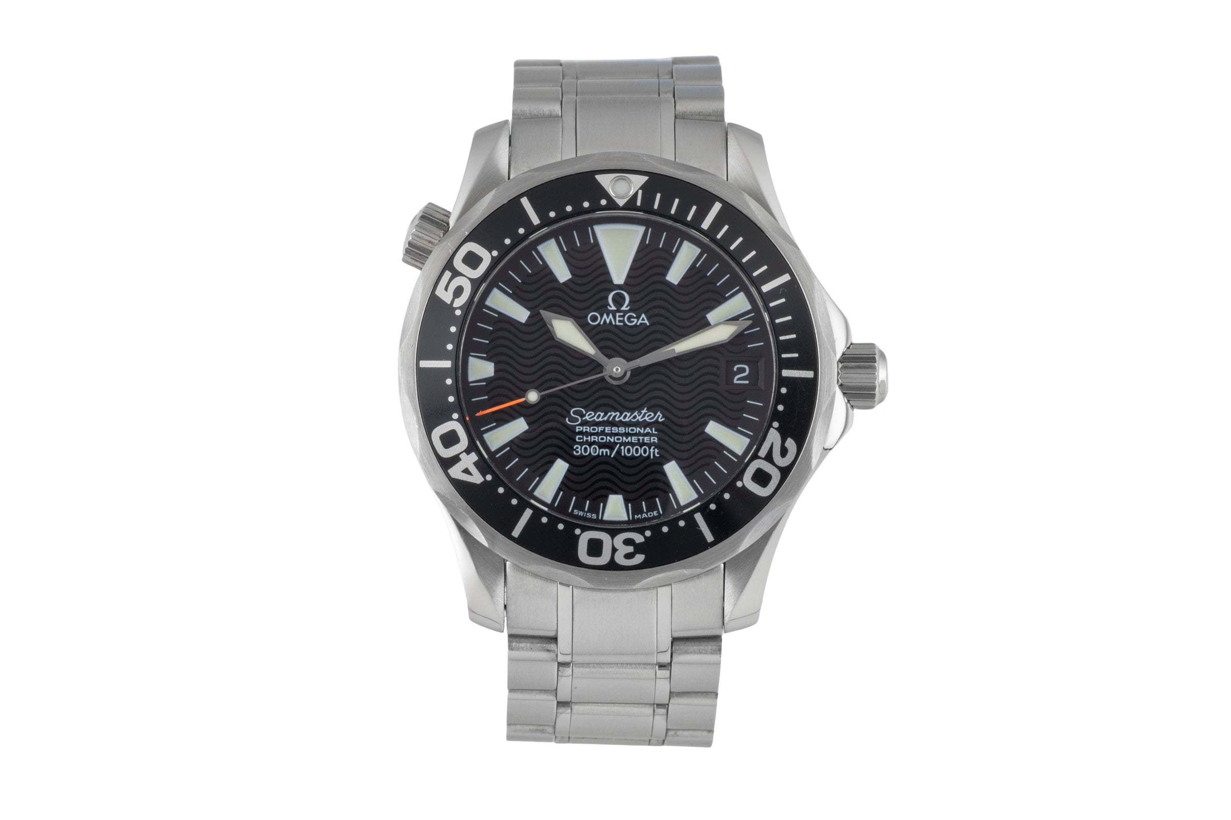 Omega Seamaster acier automatique montre pour hommes 2252.50.00  [2600033]