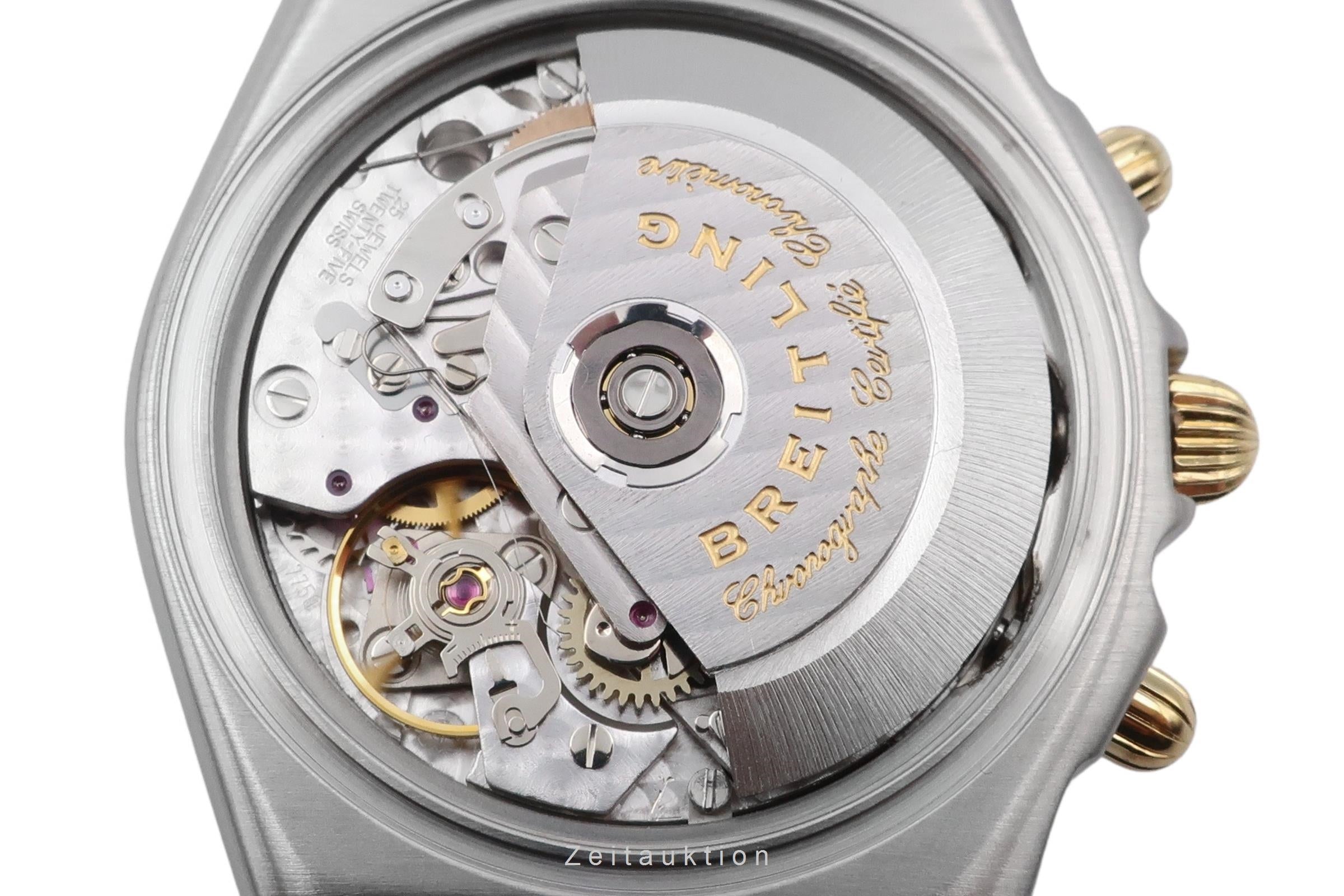 Breitling Chronomat chronographe acier / or  automatique montre pour hommes B13350  [2600035]