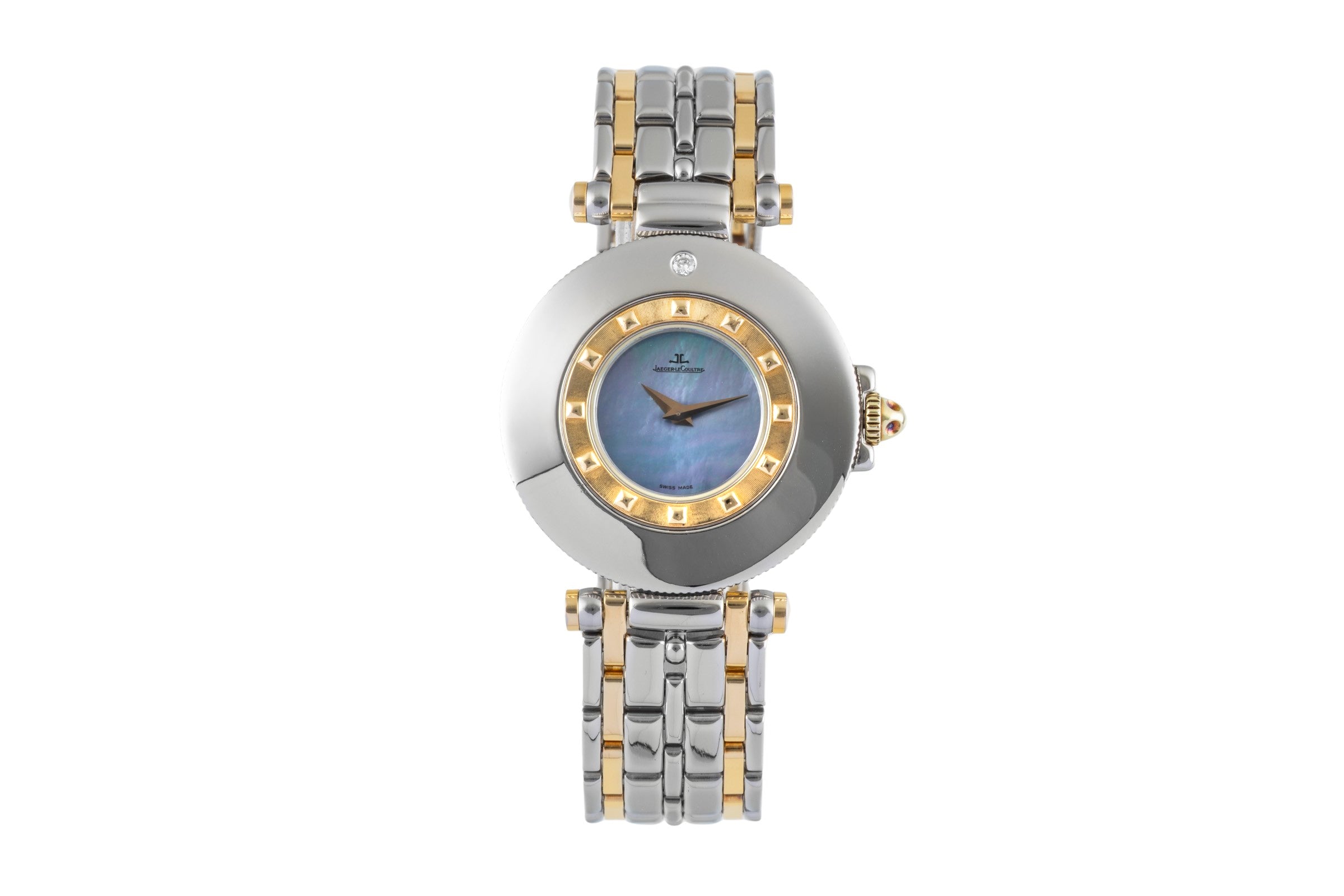 Jaeger LeCoultre Rendez-Vous  steel / gold quartz women's watch 421.5.09  [2600036]