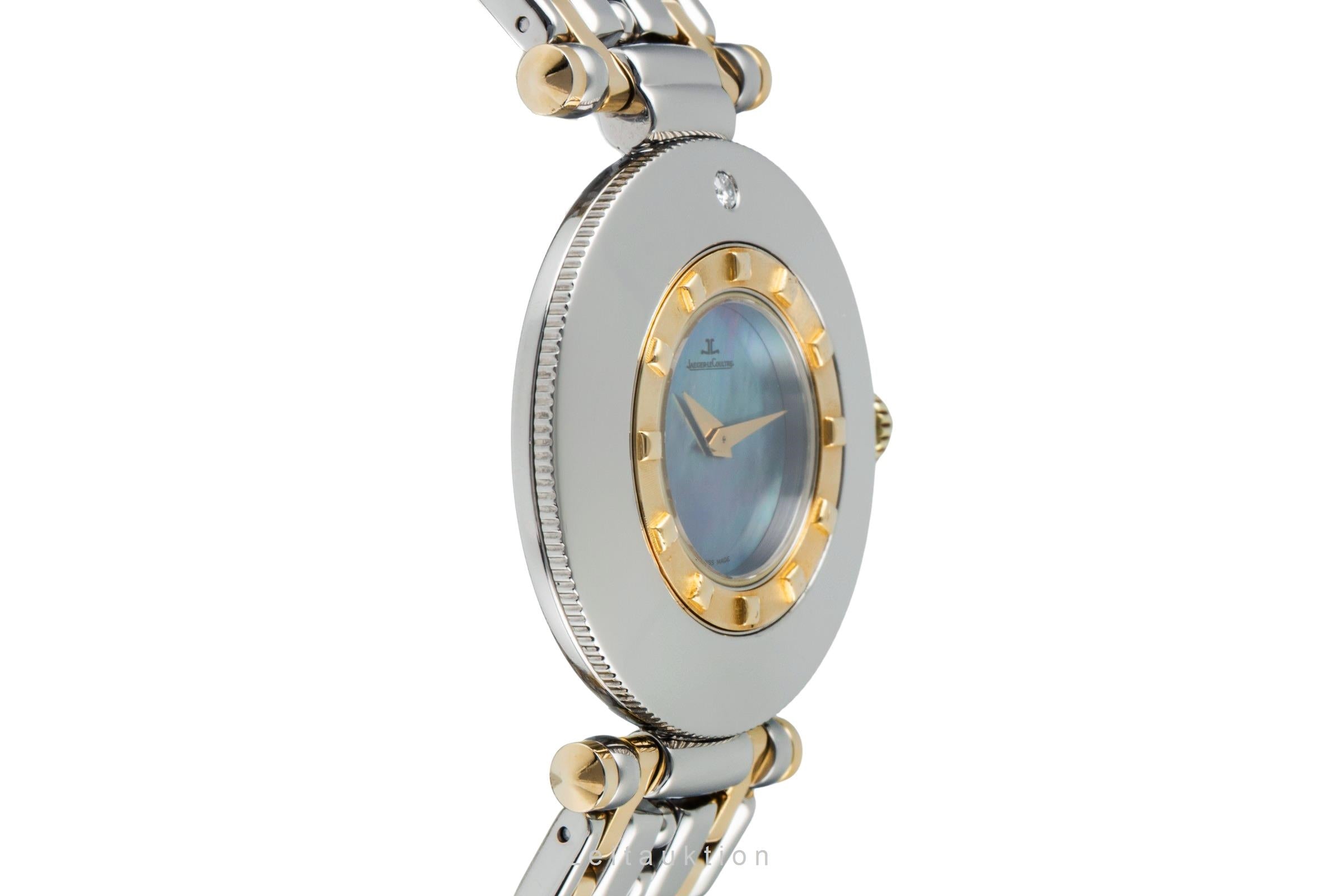 Jaeger LeCoultre Rendez-Vous  acero / oro cuarzo reloj para damas  421.5.09  [2600036]