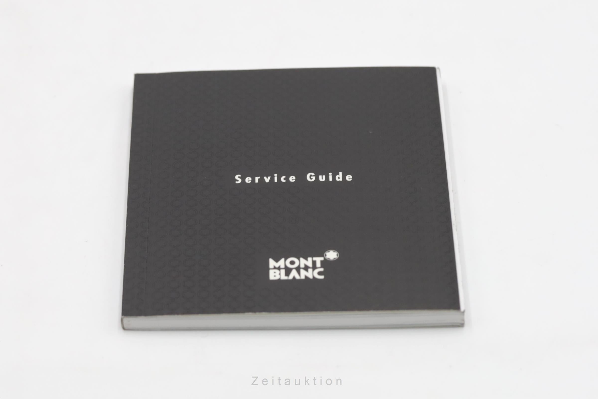 Montblanc Meisterstück chronographe acier automatique montre pour hommes 7016  [2600039]