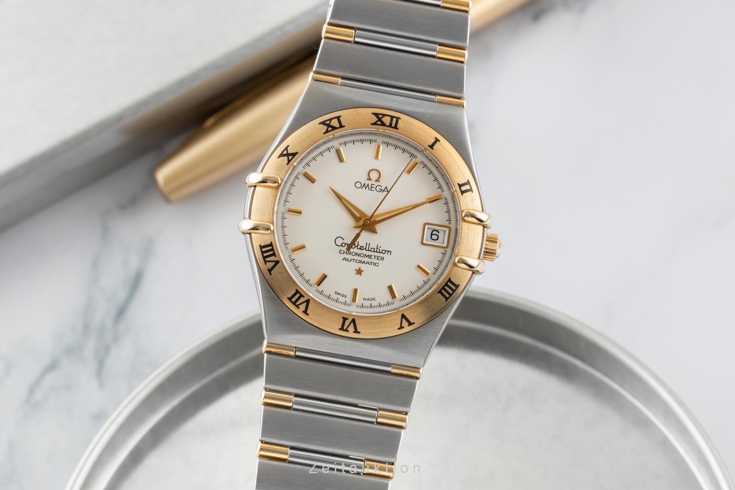 Omega Constellation Stahl / Gold Automatik Herren Ref. 1202.30.00 Klassiker  [2600040]