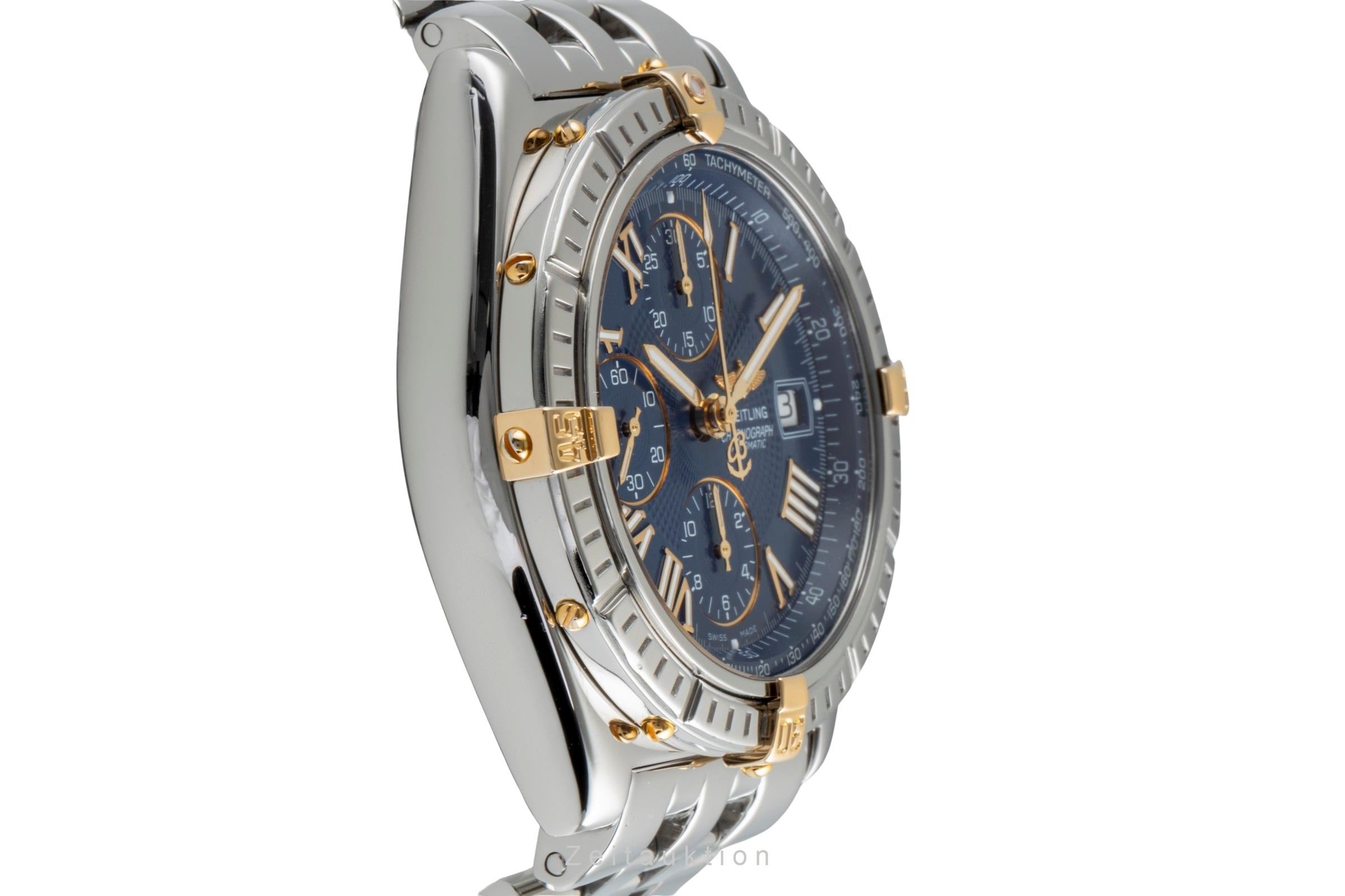 Breitling Crosswind chronograph steel / gold automatic Kal. B13